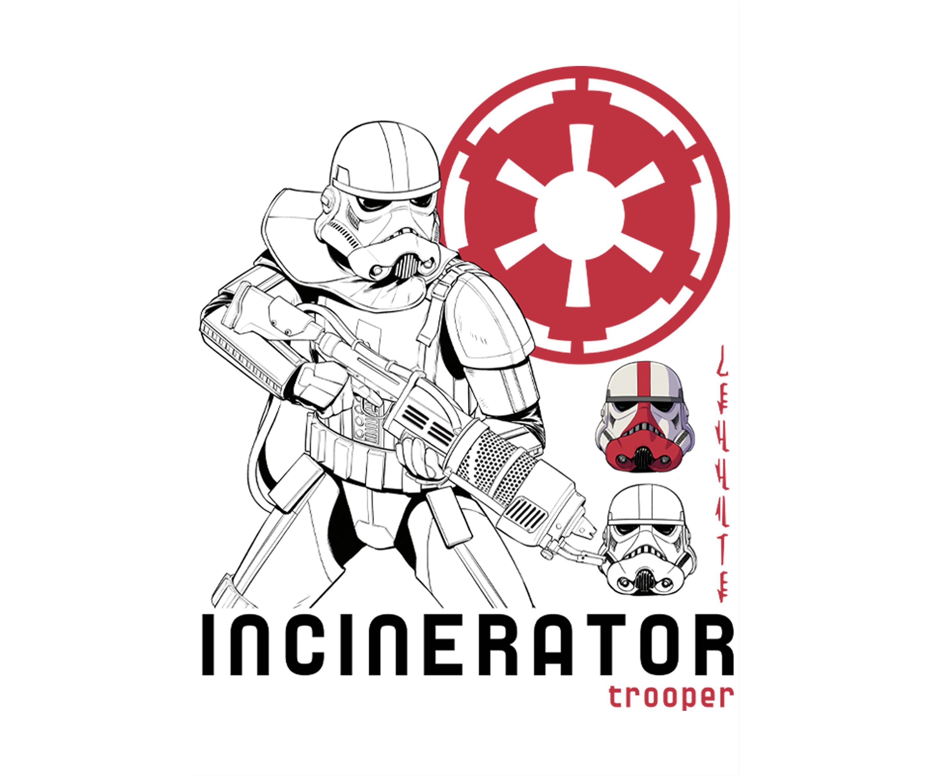 Boys 4-7  Incincerator Trooper Graphic Top
