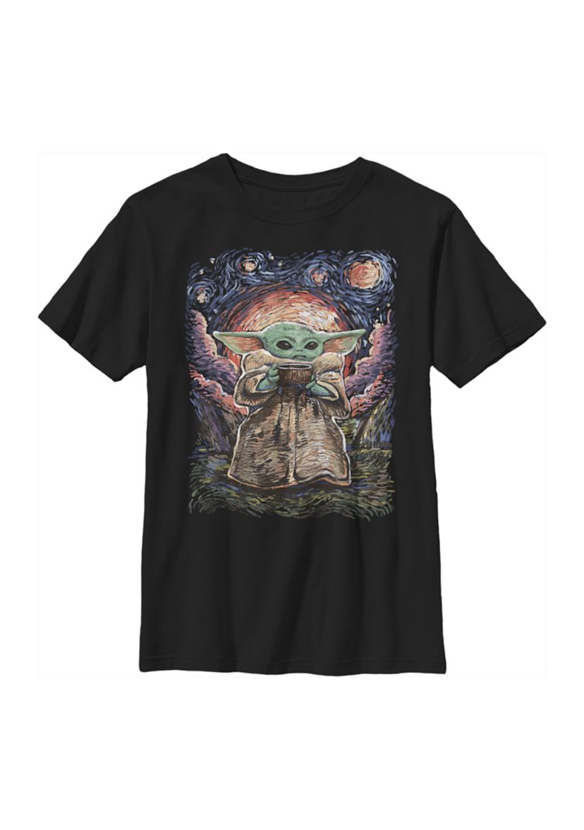 Boys 4-7  Sipping Starries Graphic Top