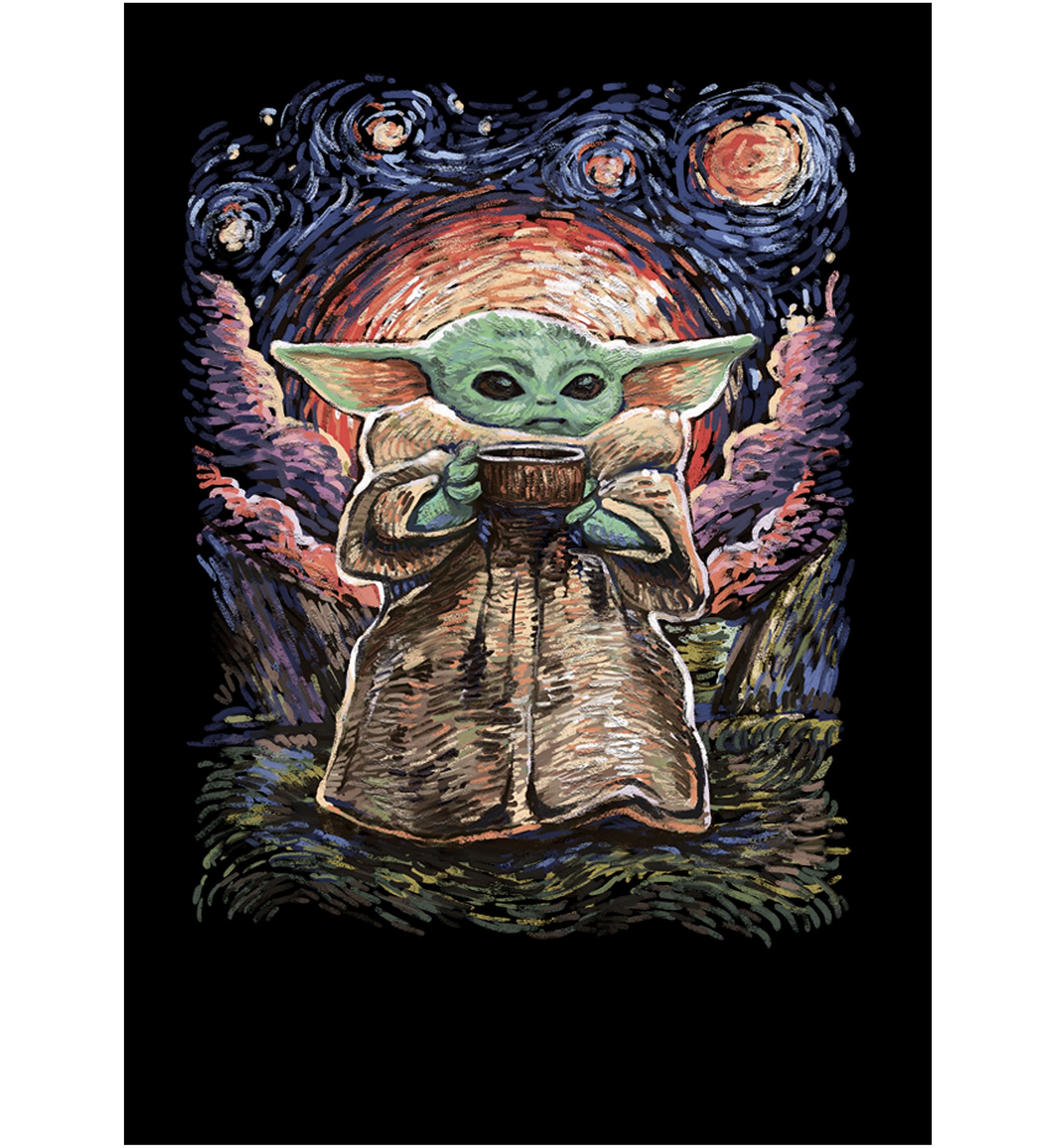 Boys 4-7  Sipping Starries Graphic Top
