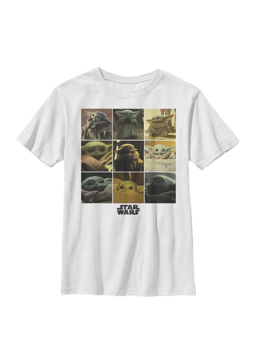 Boys 4-7  Child Grid Graphic Top
