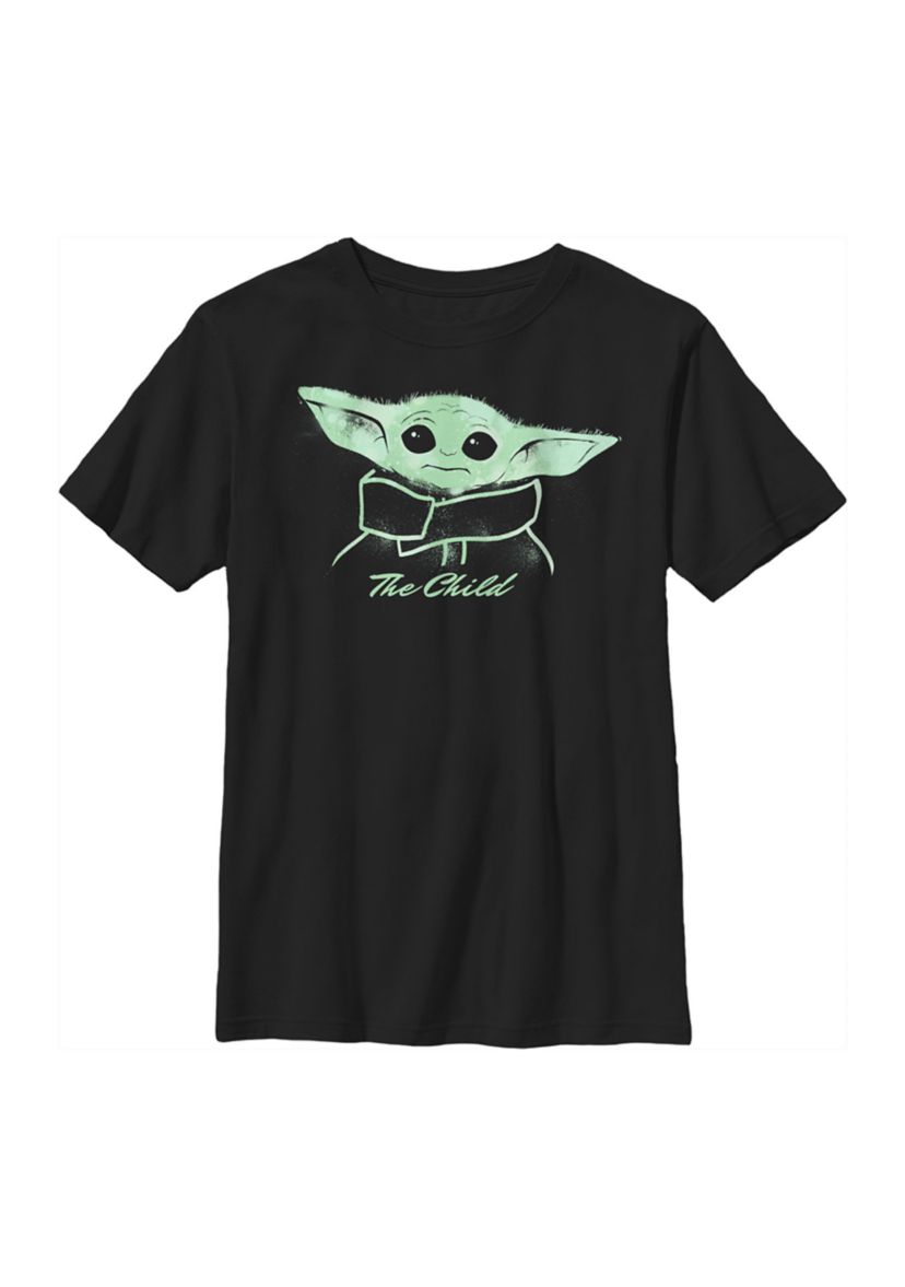 Boys 4-7  Painted Star Child Graphic Top