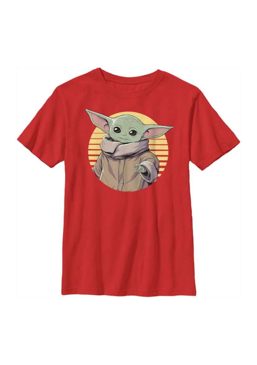 Boys 4-7  Yellow Child Graphic Top
