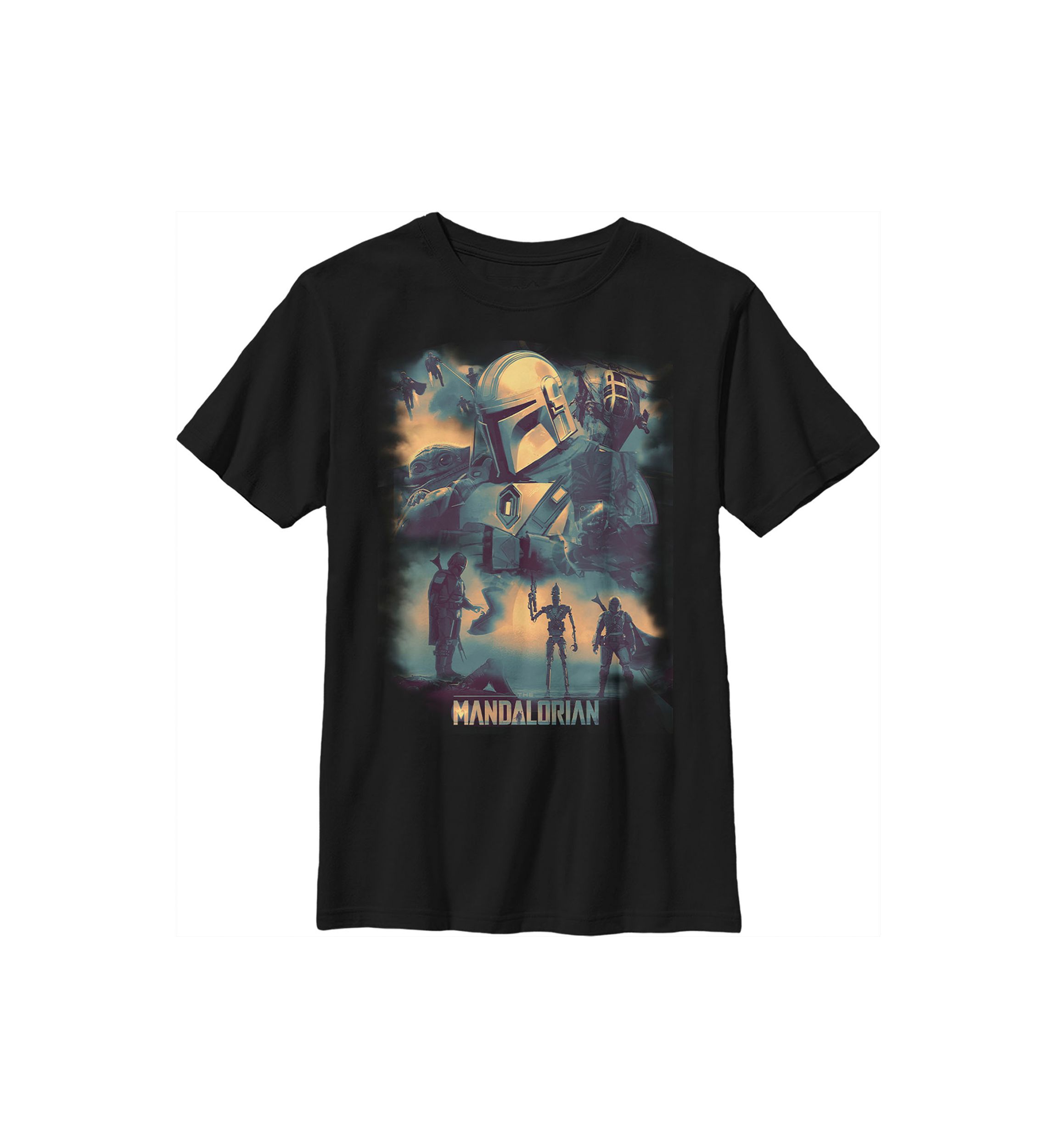 Boys 4-7  Mando Memory Graphic Top