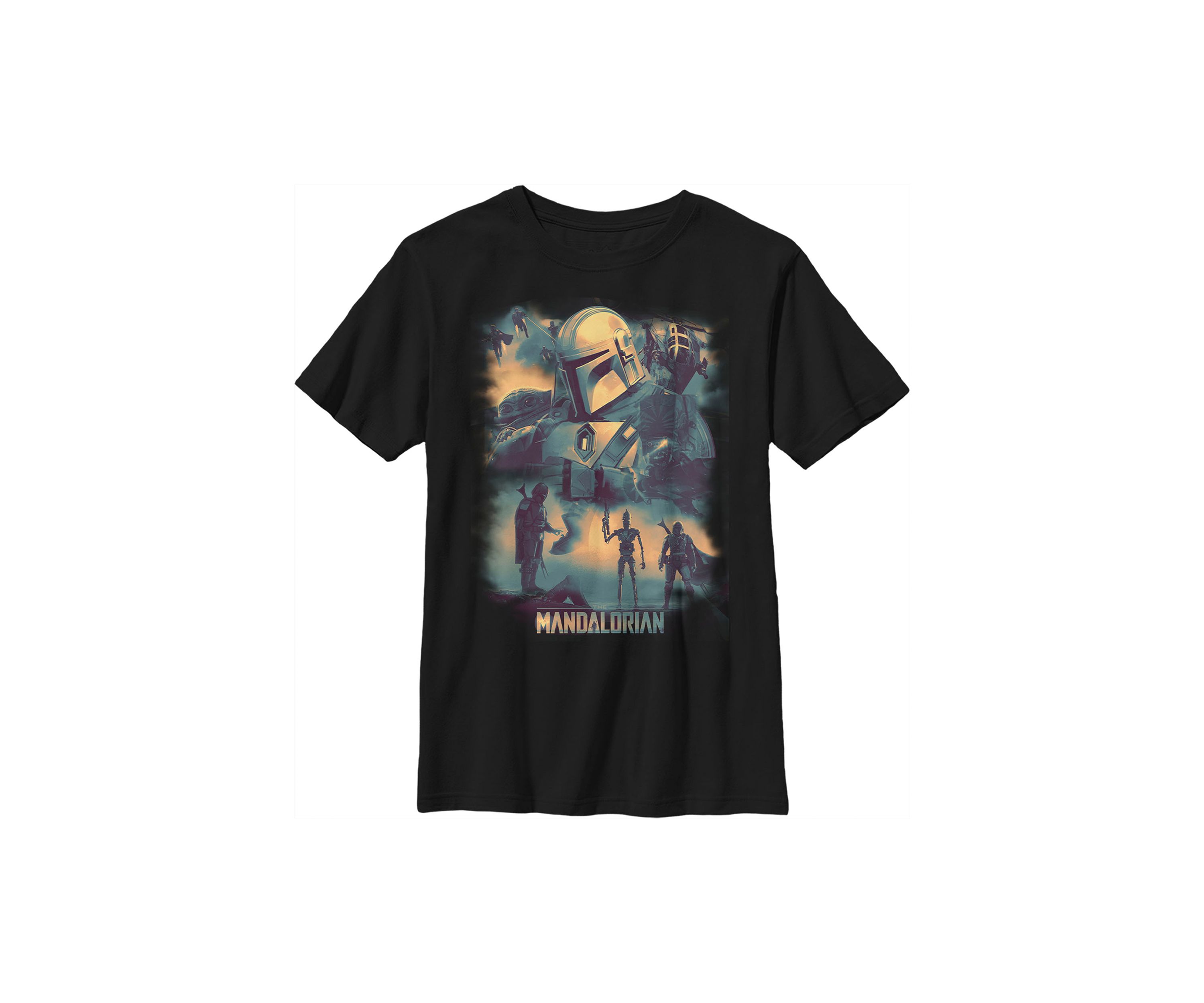 Boys 4-7  Mando Memory Graphic Top