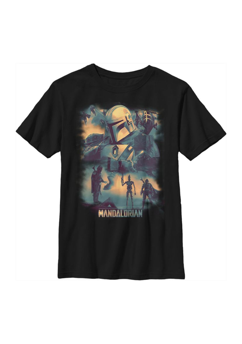 Boys 4-7  Mando Memory Graphic Top