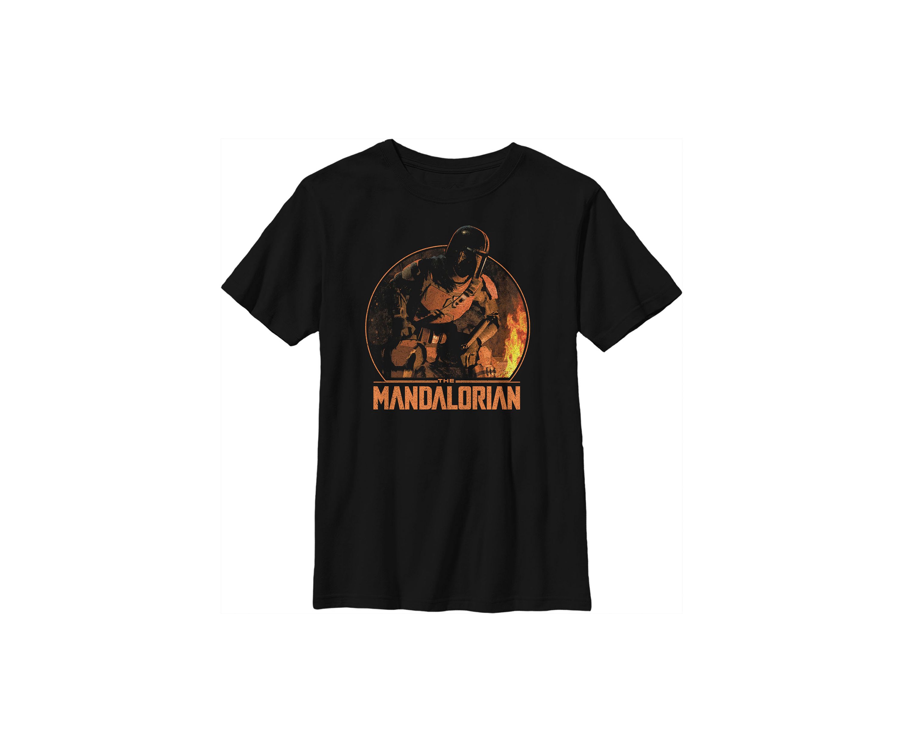 Boys 4-7  Camping Mando Graphic Top