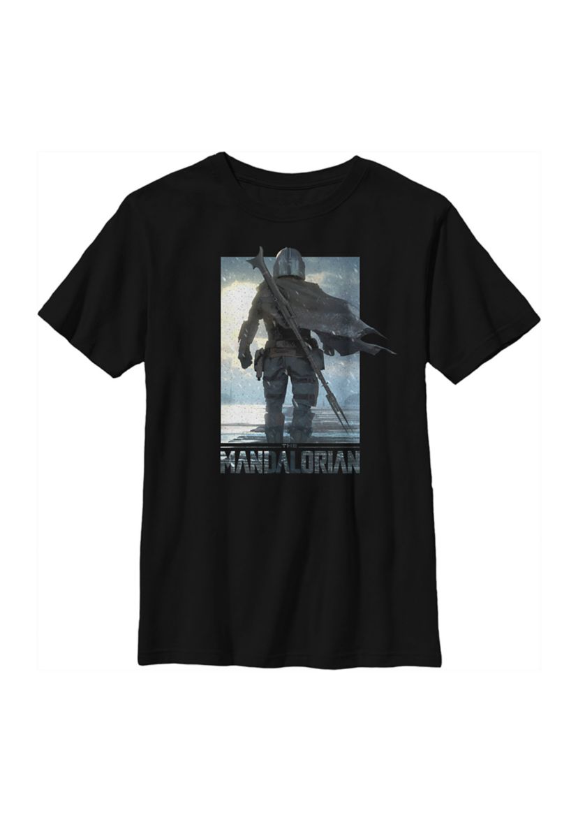Boys 4-7  Poster Mando Graphic Top
