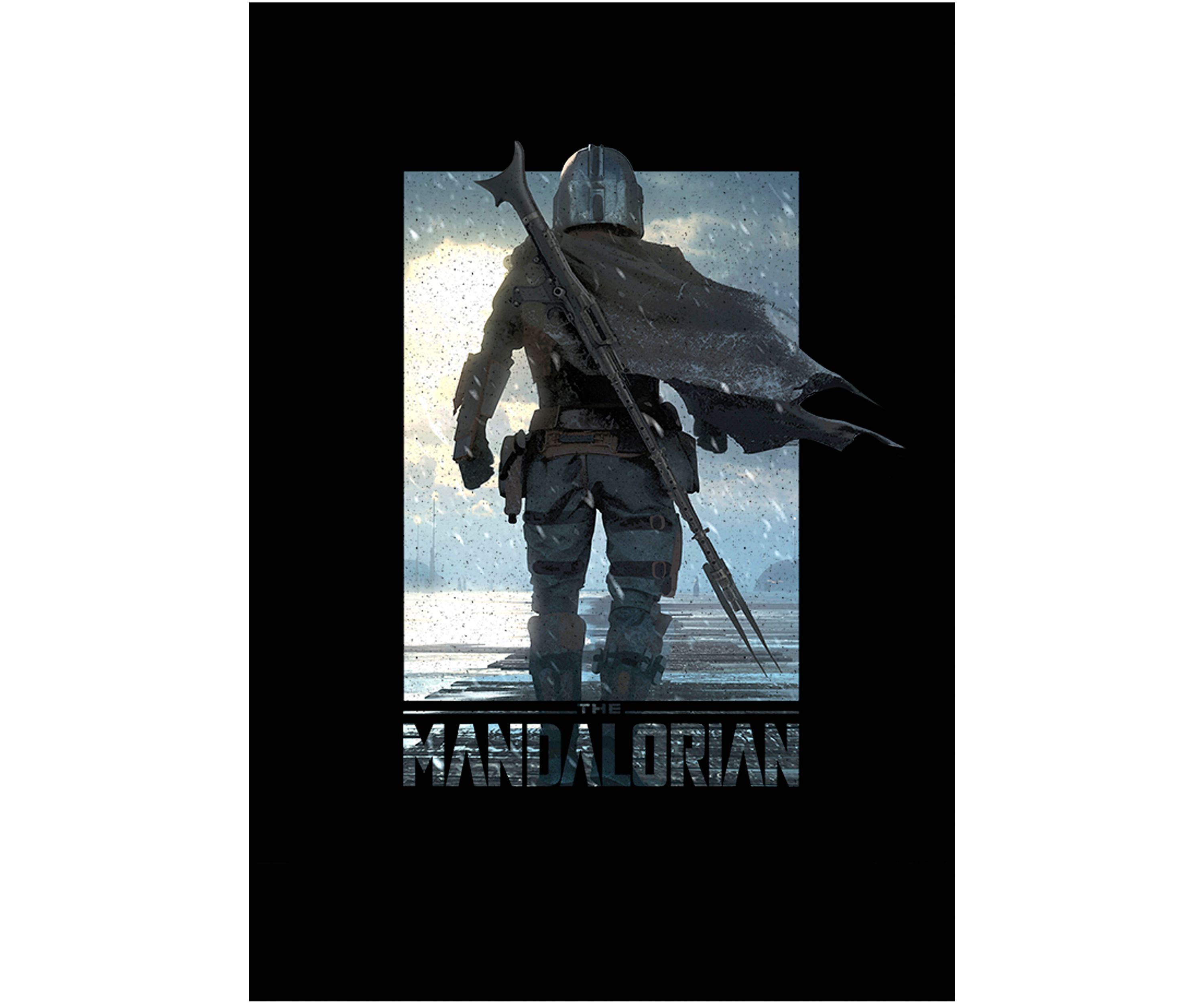 Boys 4-7  Poster Mando Graphic Top