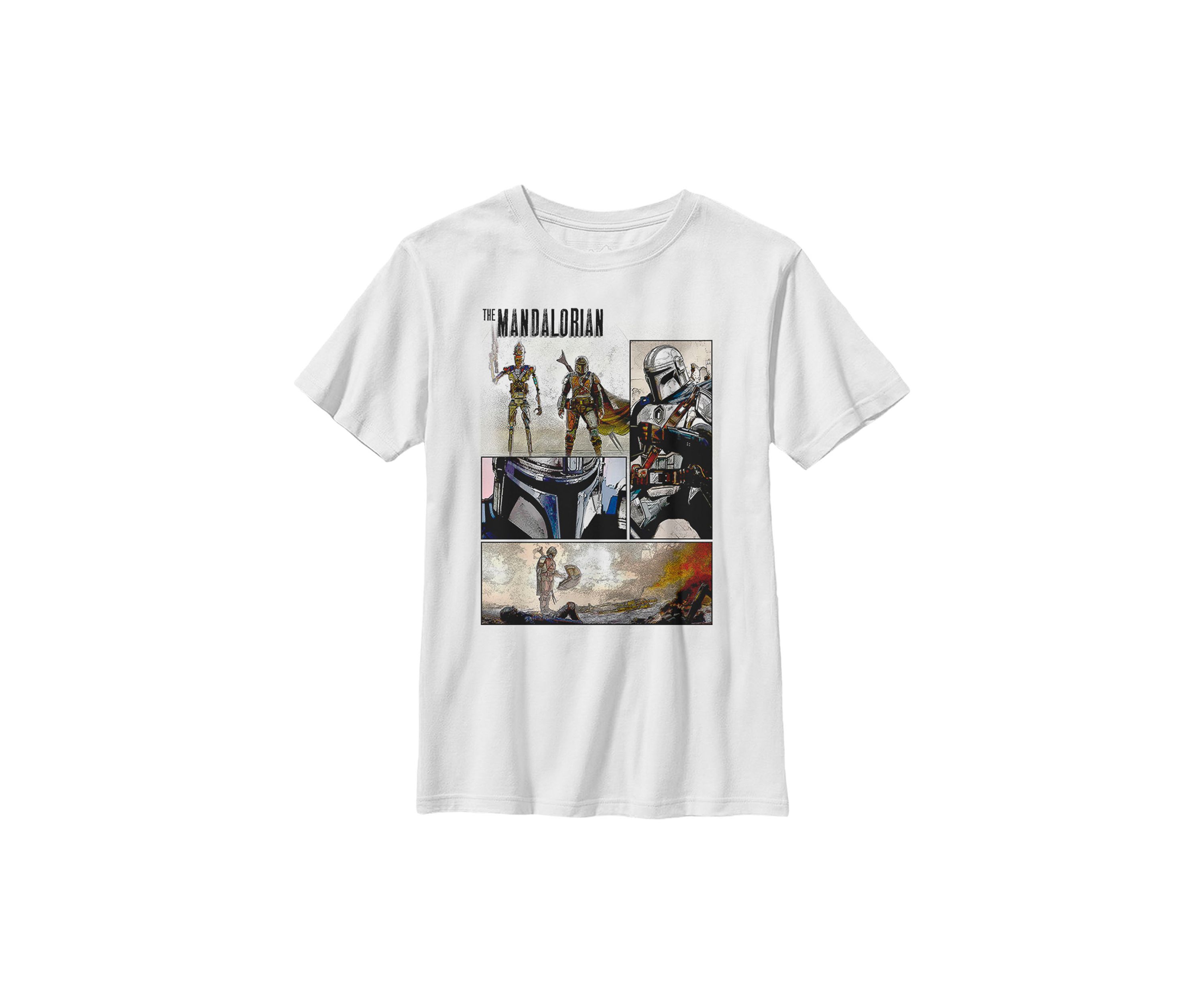 Boys 4-7  ComicBook Panel Graphic Top