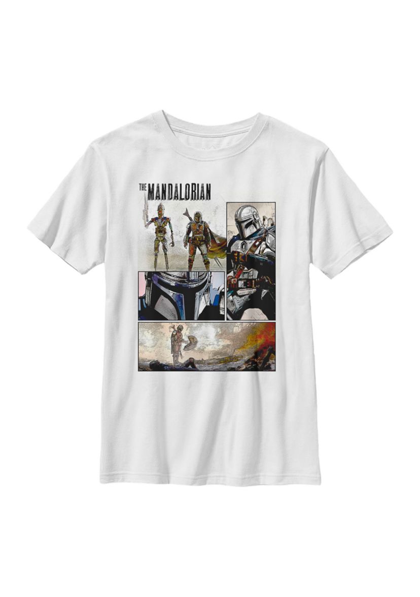 Boys 4-7  ComicBook Panel Graphic Top