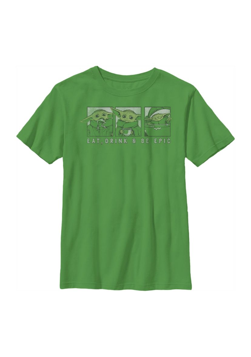 Boys 4-7  Eat Drink Epic Graphic Top