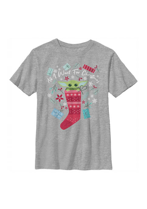 Boys 4-7 All I Want For Christmas Graphic Top