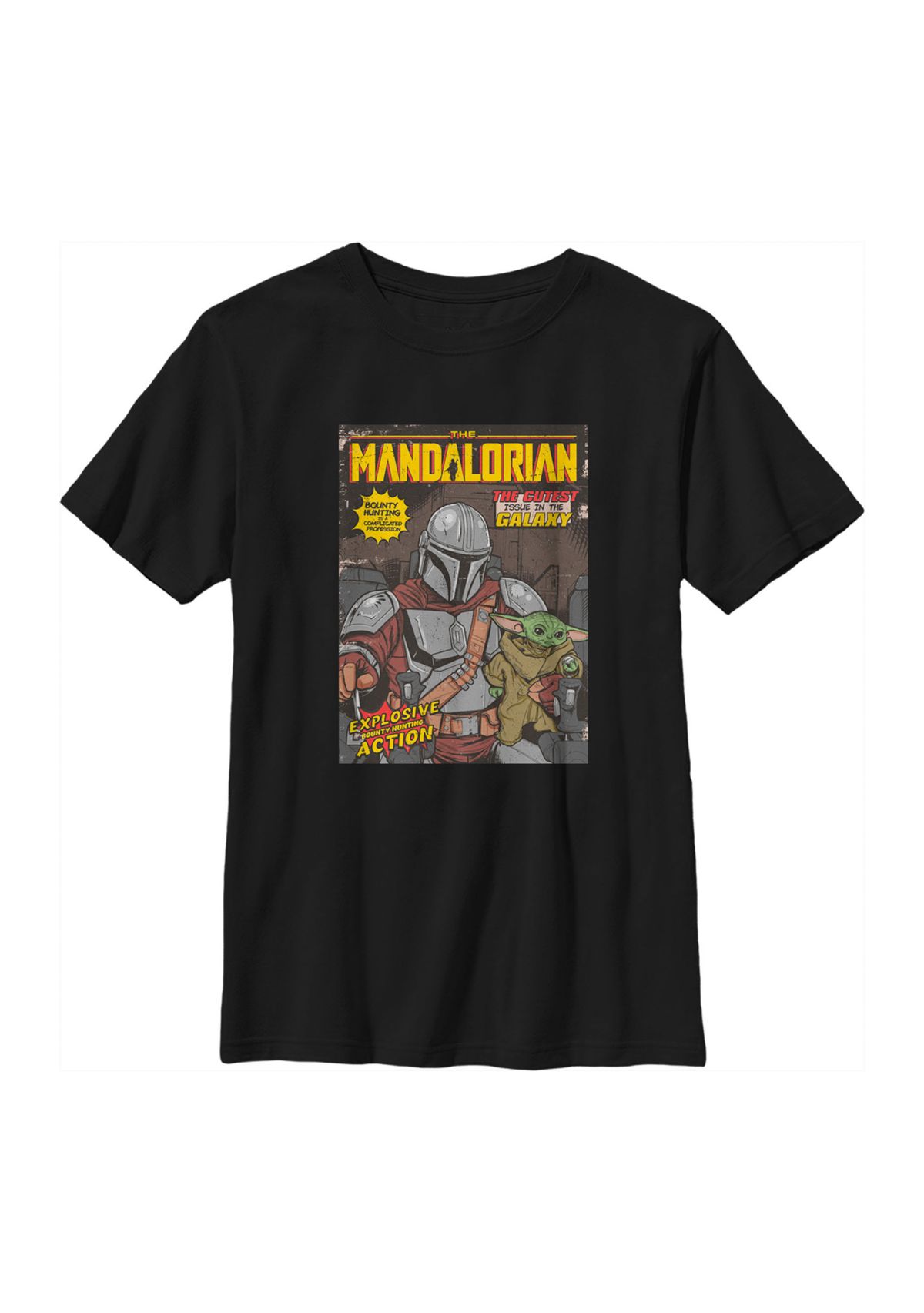 Boys 4-7  VINTAGE COMIC COVER Graphic Top