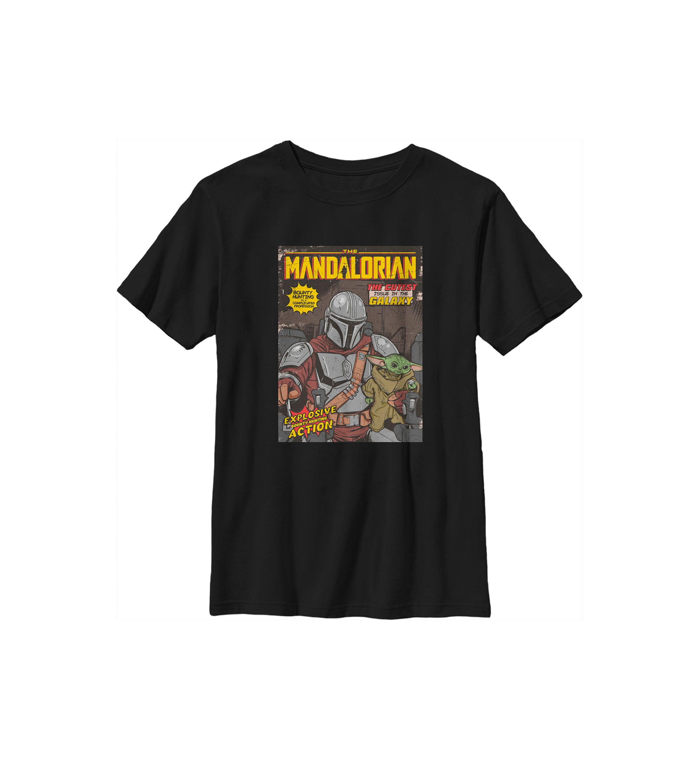 Boys 4-7  VINTAGE COMIC COVER Graphic Top