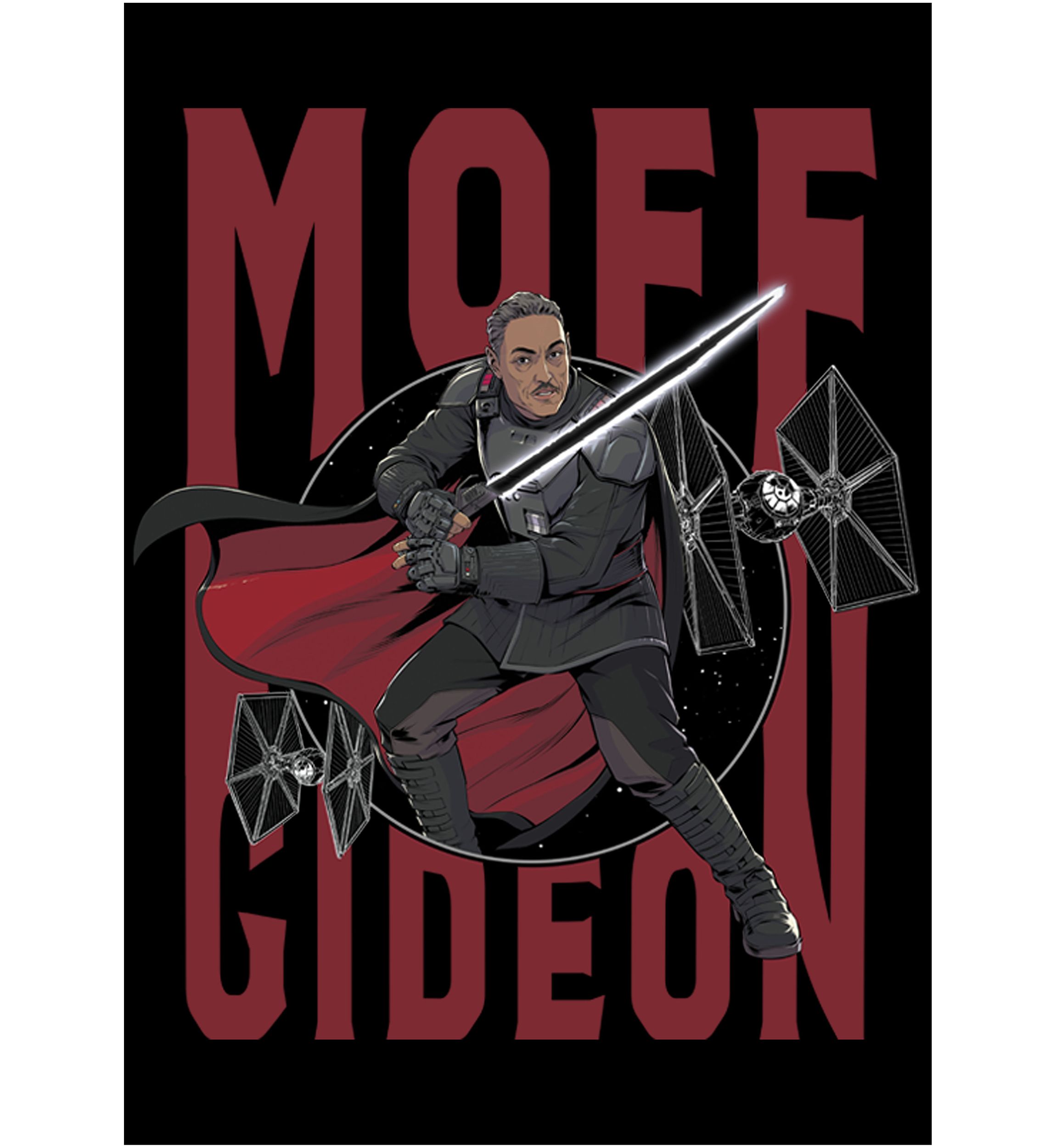 Boys 4-7  Moff Gideon Graphic Top