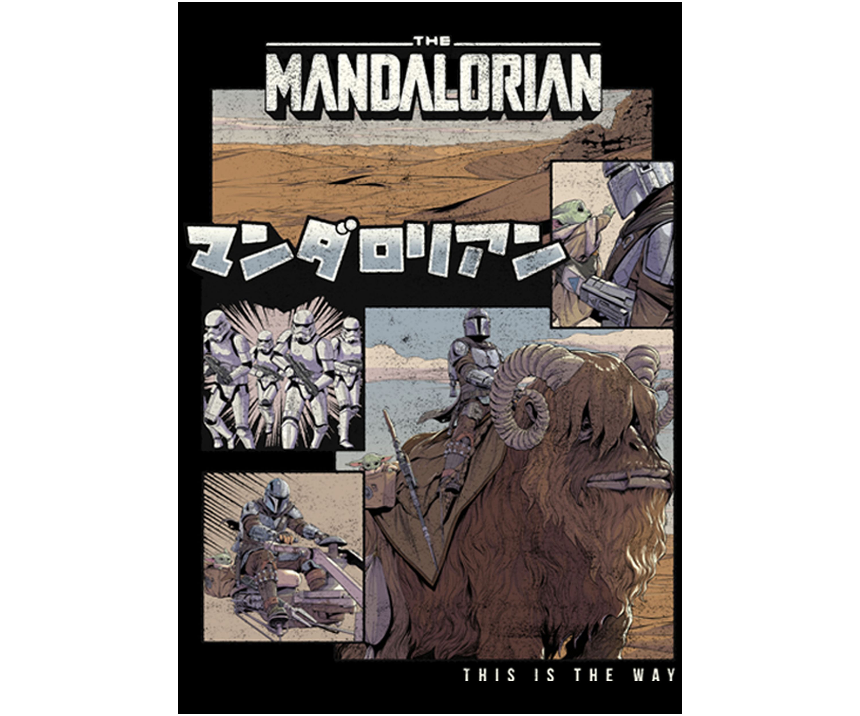 Boys 4-7  Mando Comic Graphic Top