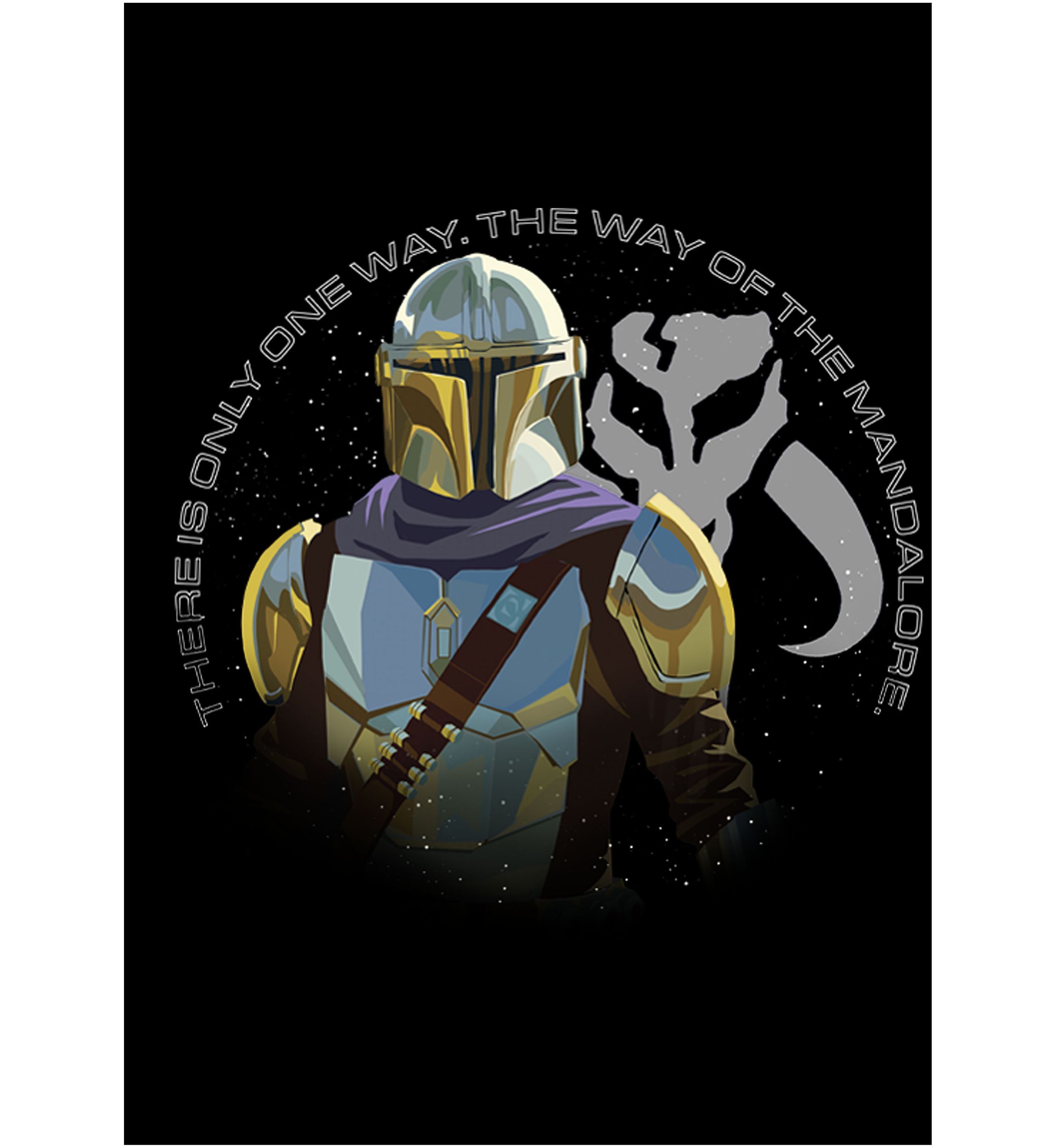 Boys 4-7  The Mandalore Way Graphic Top