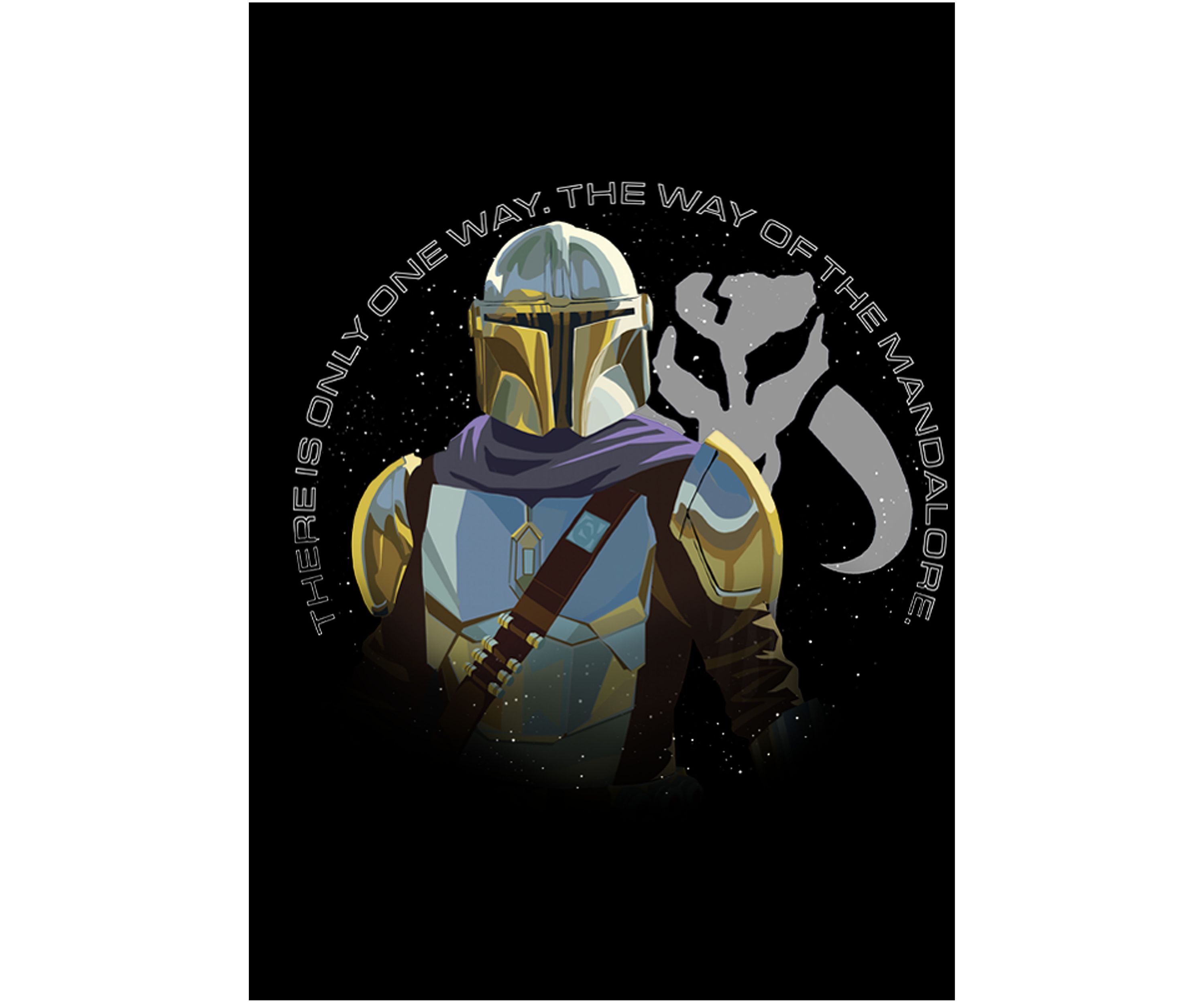 Boys 4-7  The Mandalore Way Graphic Top