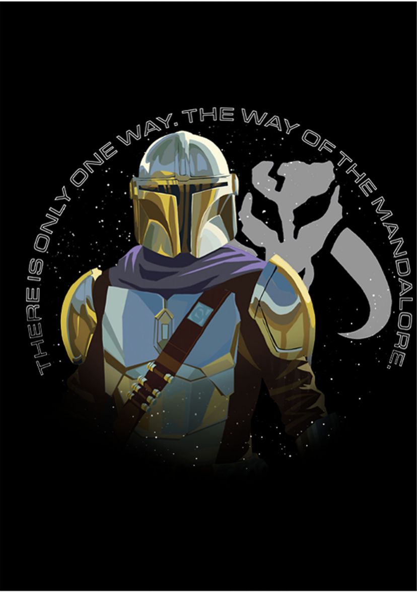 Boys 4-7  The Mandalore Way Graphic Top