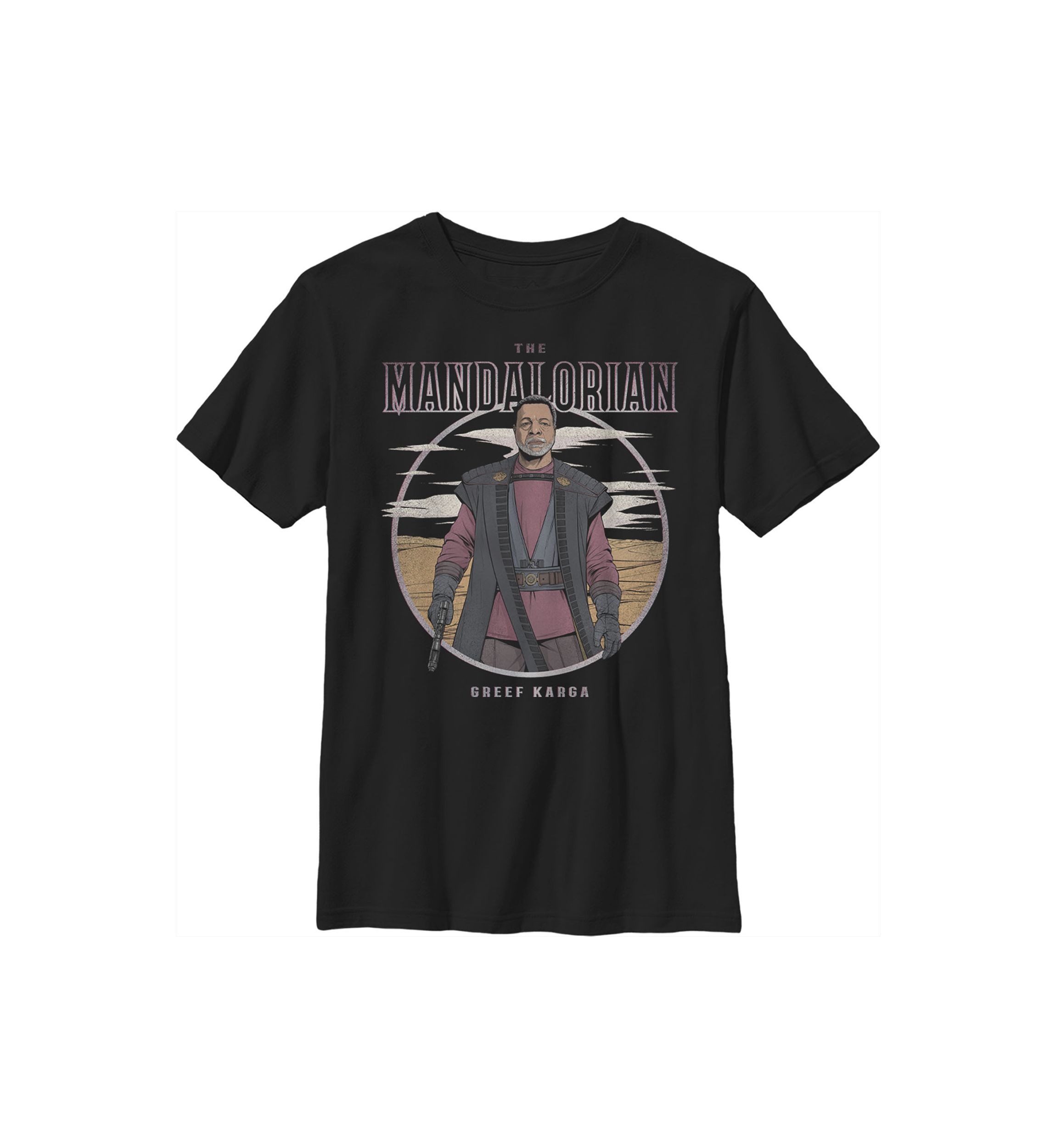 Boys 4-7  Greef Karga Lonely Graphic Top