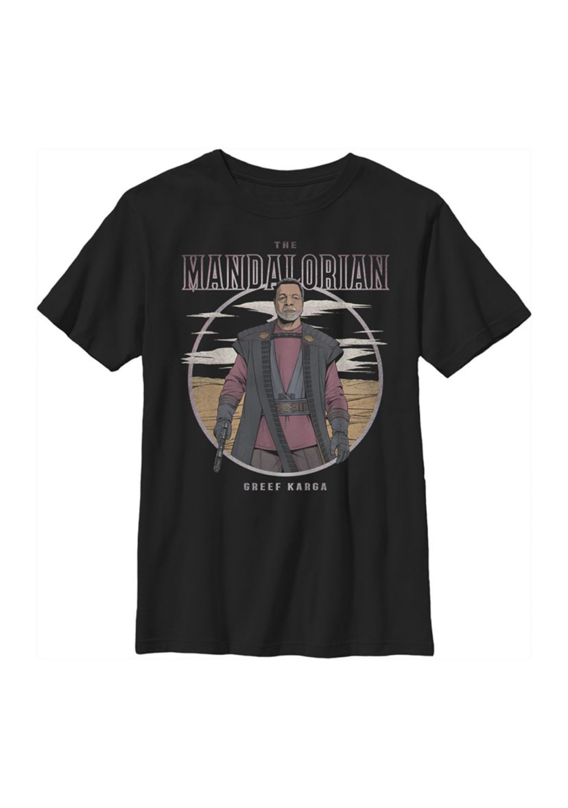 Boys 4-7  Greef Karga Lonely Graphic Top