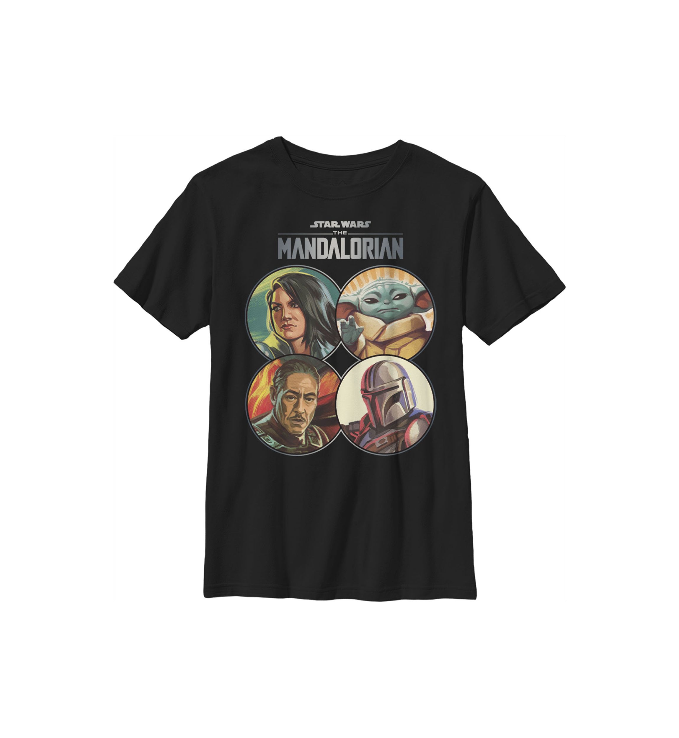 Boys 4-7  Mando Coins Graphic Top