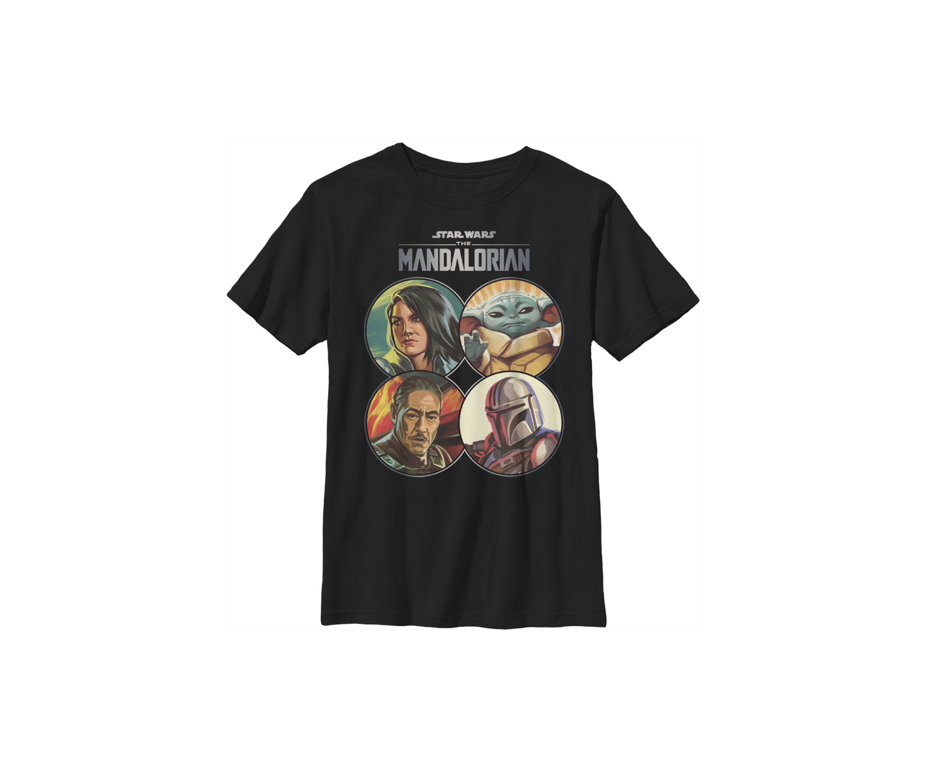 Boys 4-7  Mando Coins Graphic Top