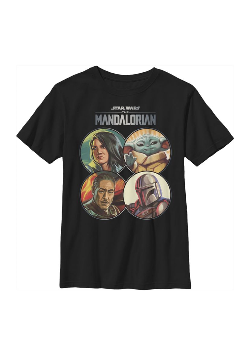 Boys 4-7  Mando Coins Graphic Top