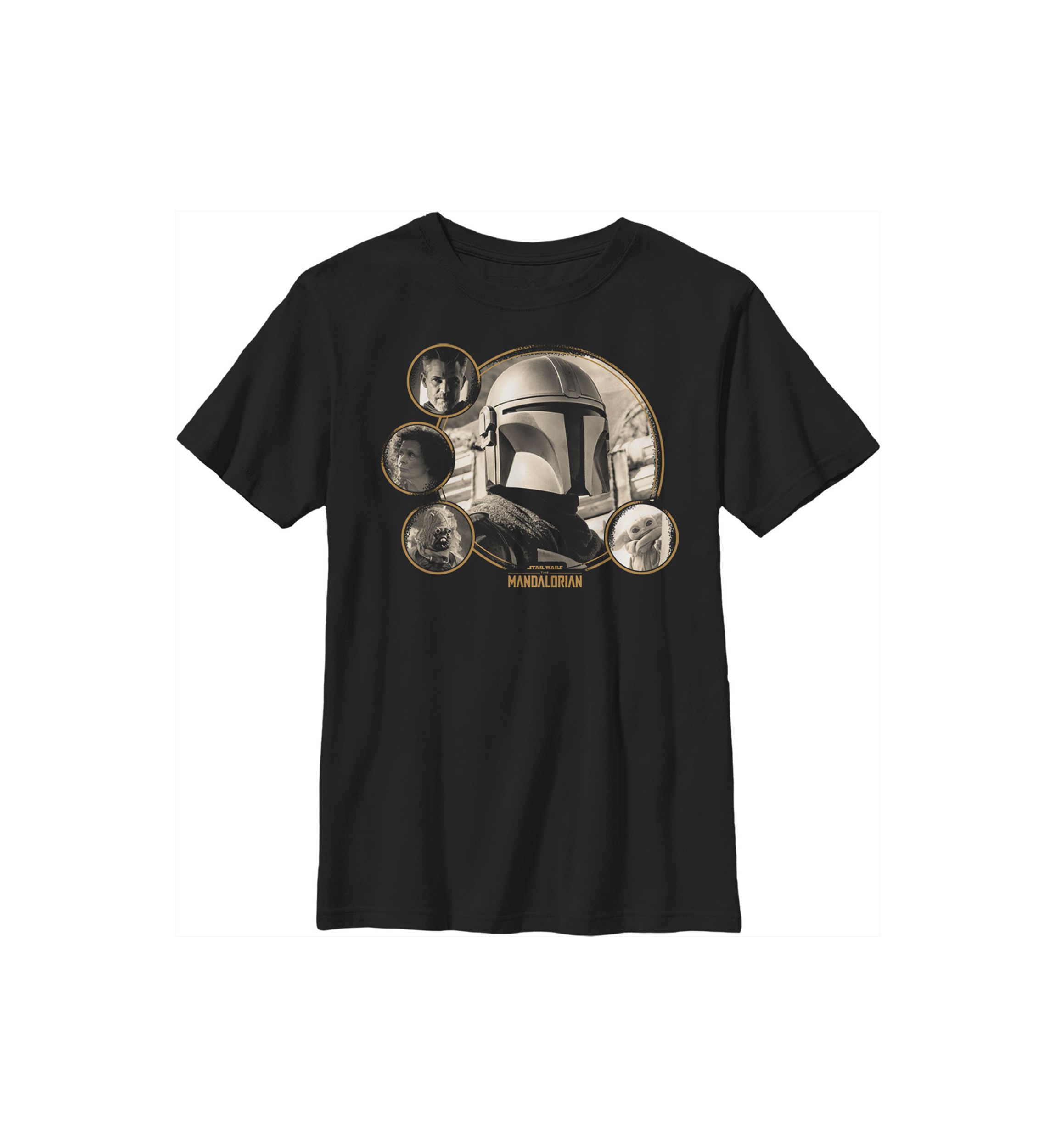 Boys 4-7  MandoMon Epi Mando Graphic Top