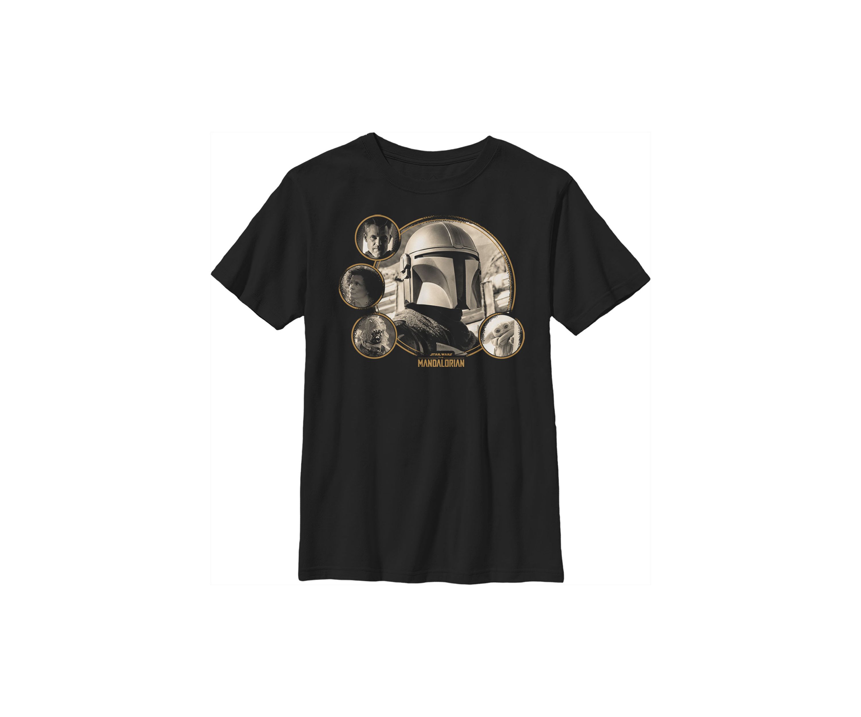 Boys 4-7  MandoMon Epi Mando Graphic Top