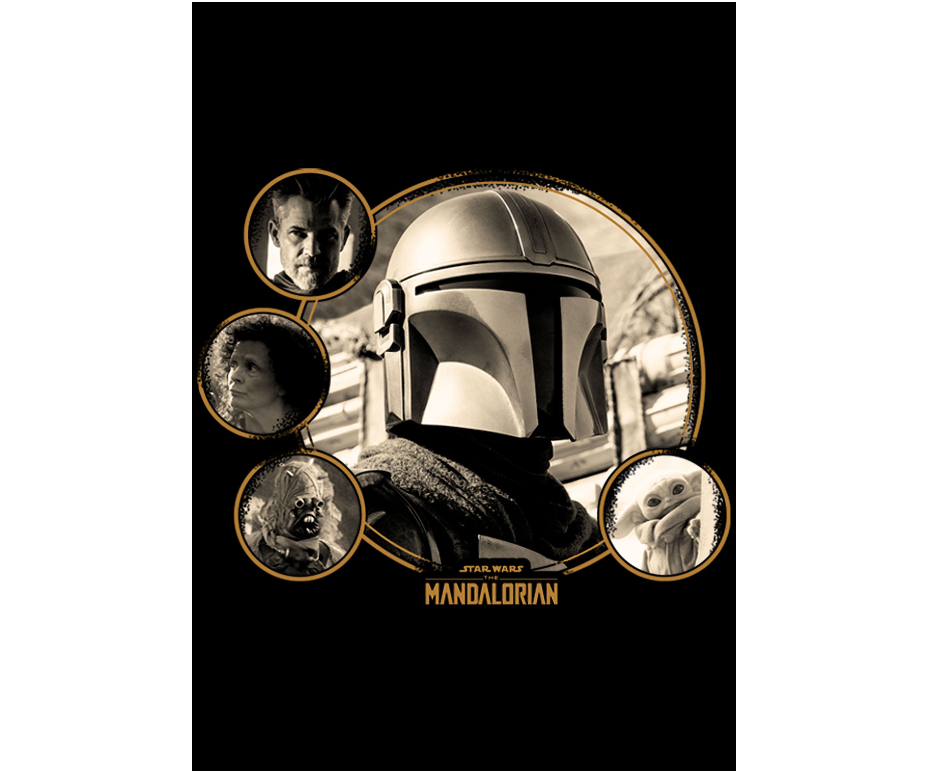 Boys 4-7  MandoMon Epi Mando Graphic Top