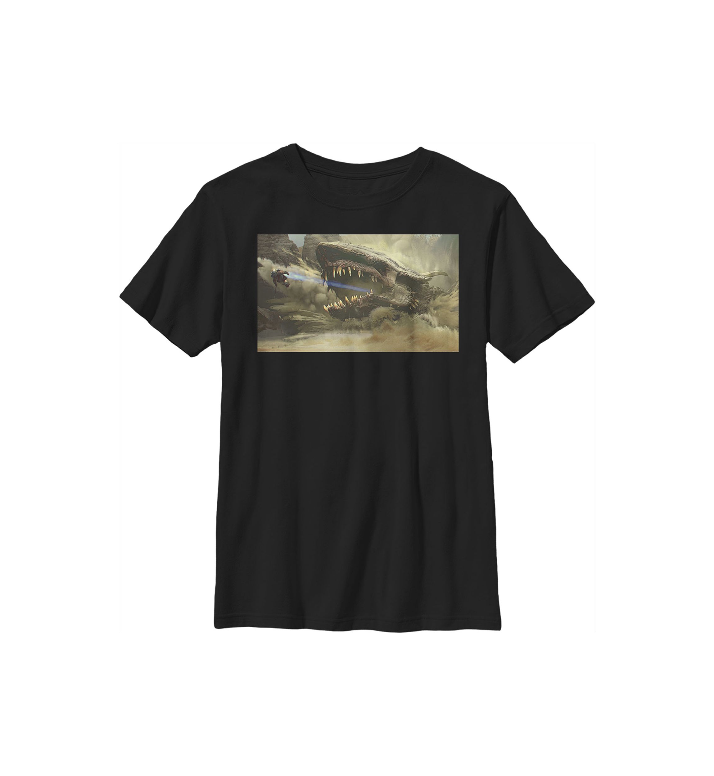 Boys 4-7  MandoMon Epi Reaction Graphic Top