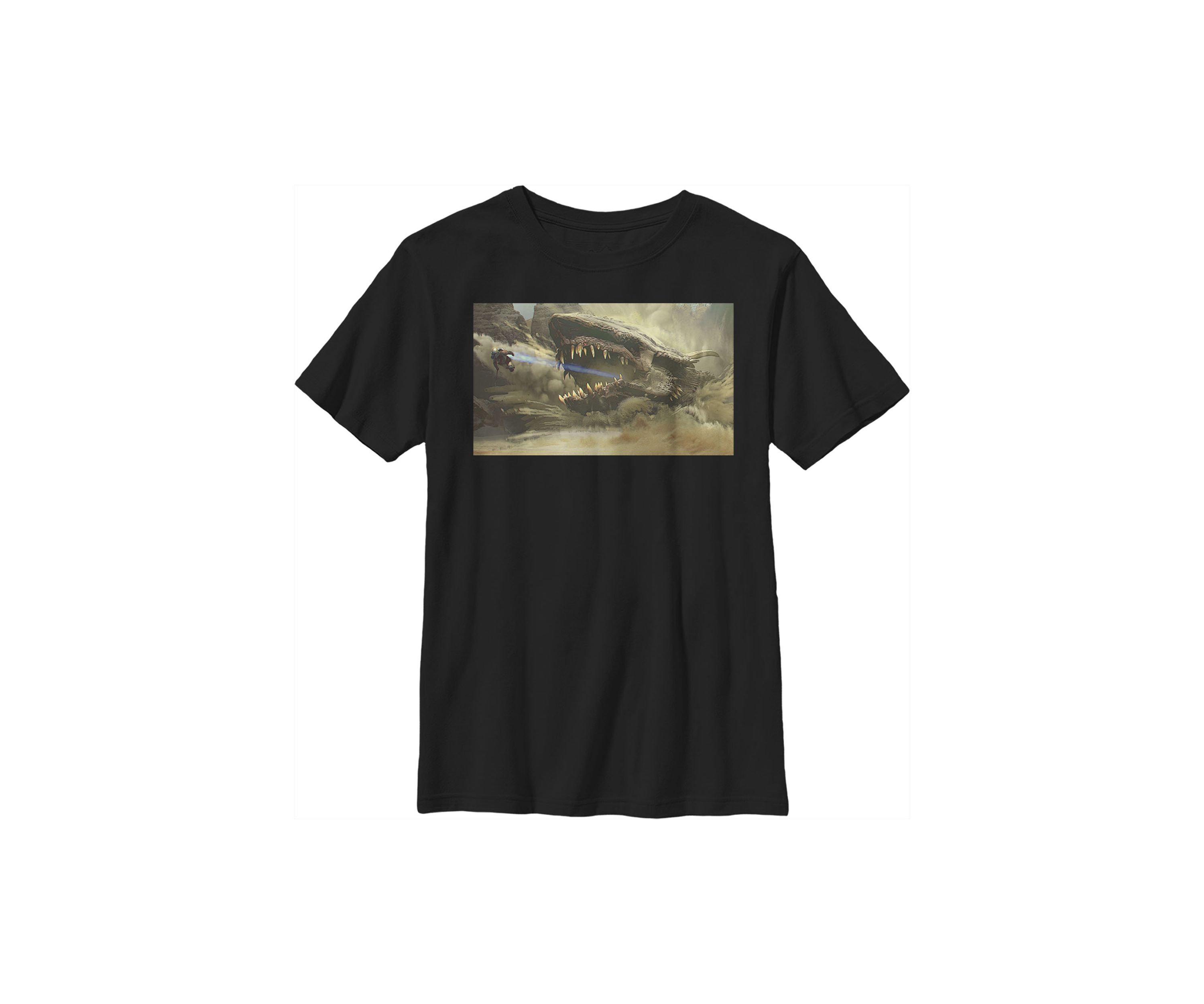Boys 4-7  MandoMon Epi Reaction Graphic Top