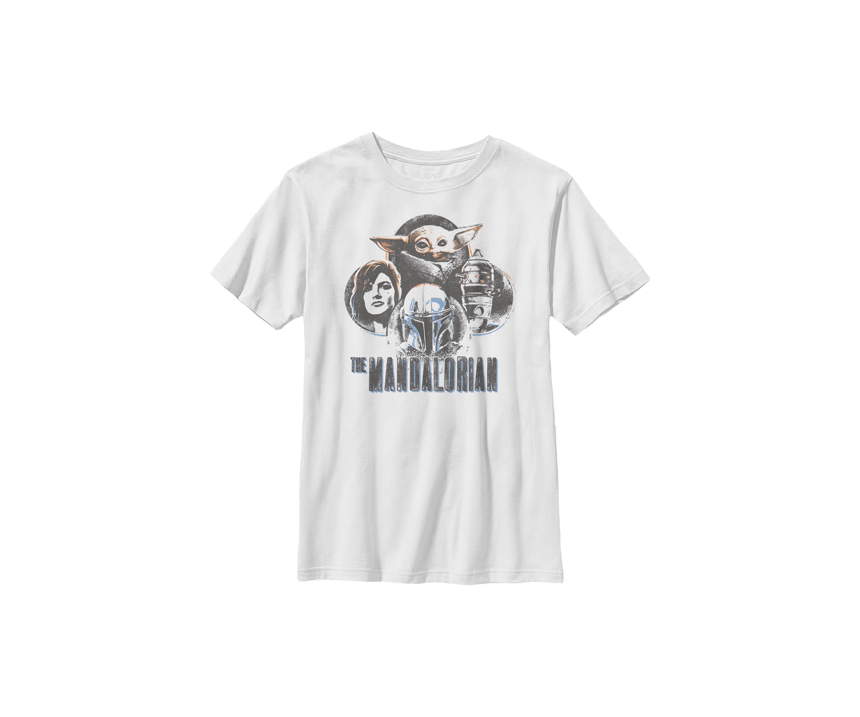 Boys 4-7  Mando Circles Graphic Top