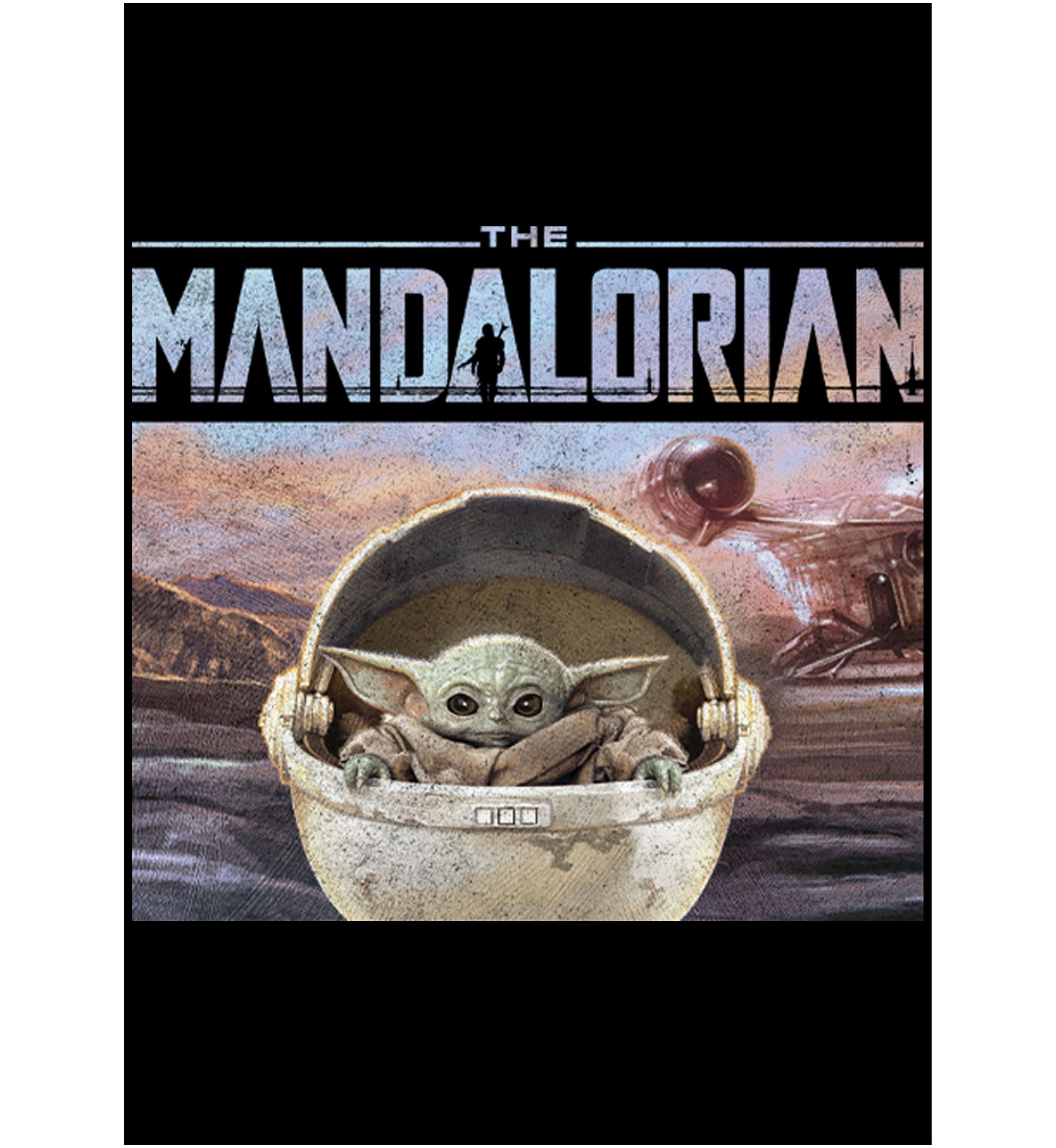 Boys 4-7  CHILD MANDALORIAN Graphic Top