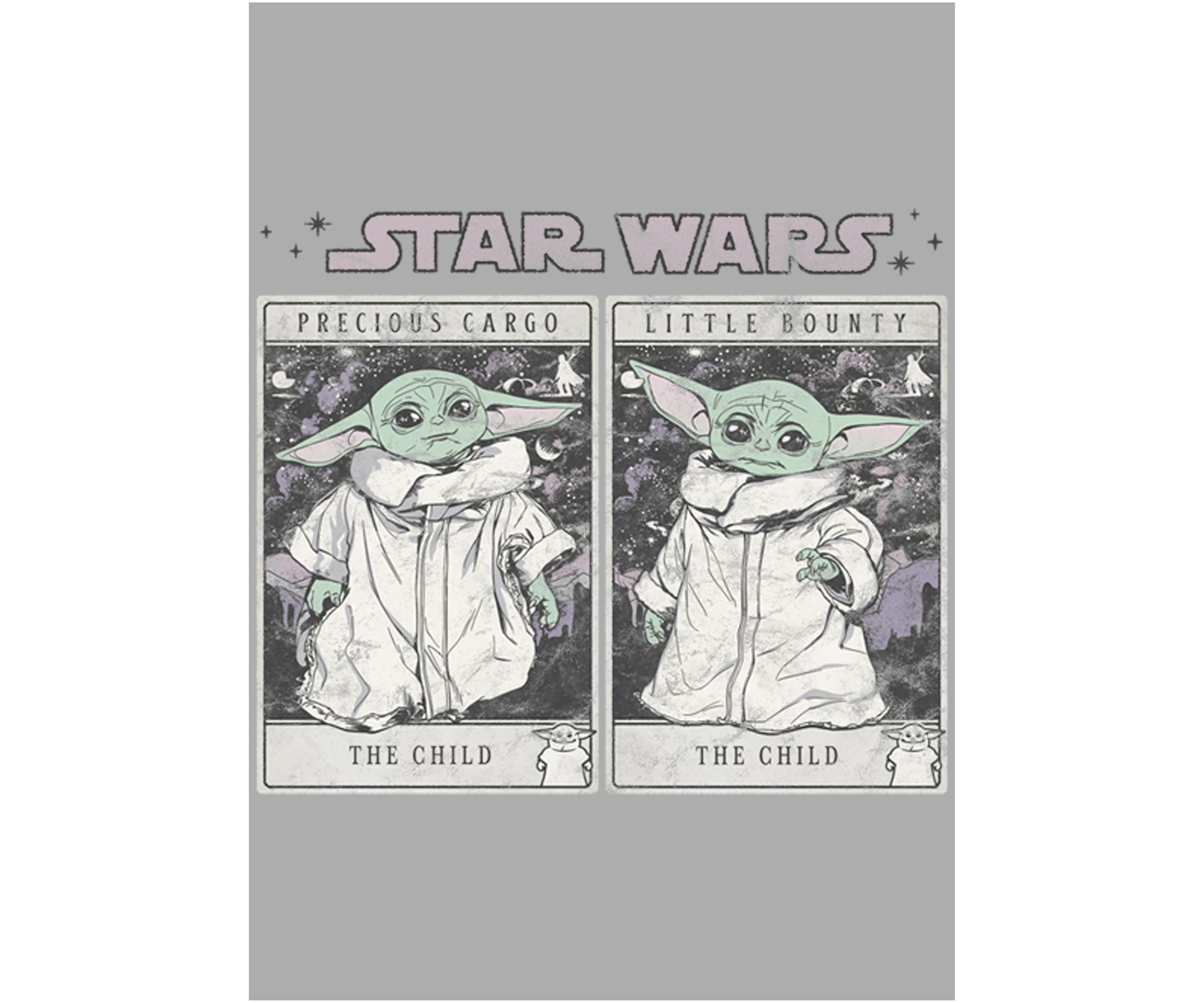 Boys 4-7  BB Yoda Tarot Graphic Top