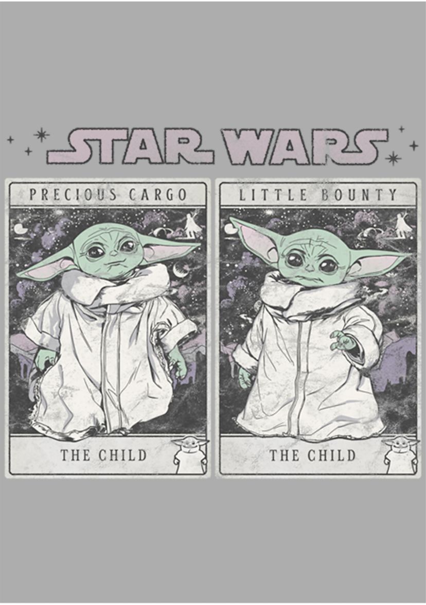 Boys 4-7  BB Yoda Tarot Graphic Top