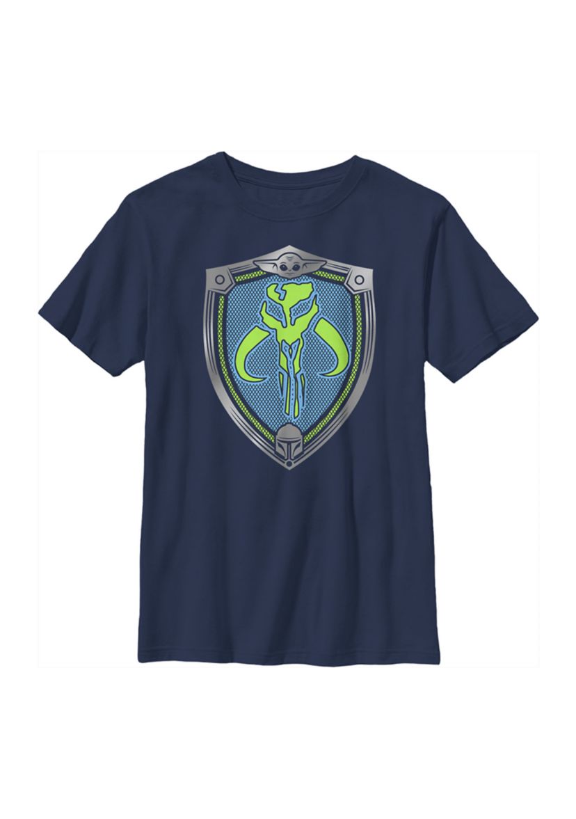 Boys 4-7  MANDO SHIELD Graphic Top