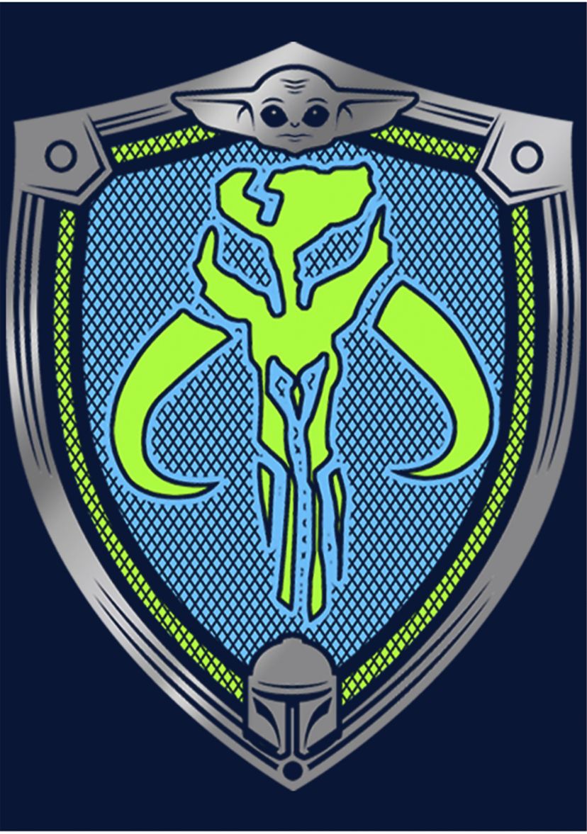 Boys 4-7  MANDO SHIELD Graphic Top