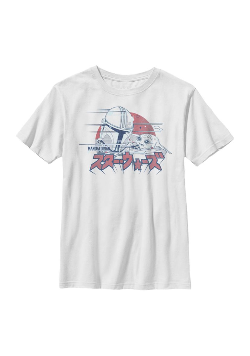 Boys 4-7  MANDO KANJI Graphic Top