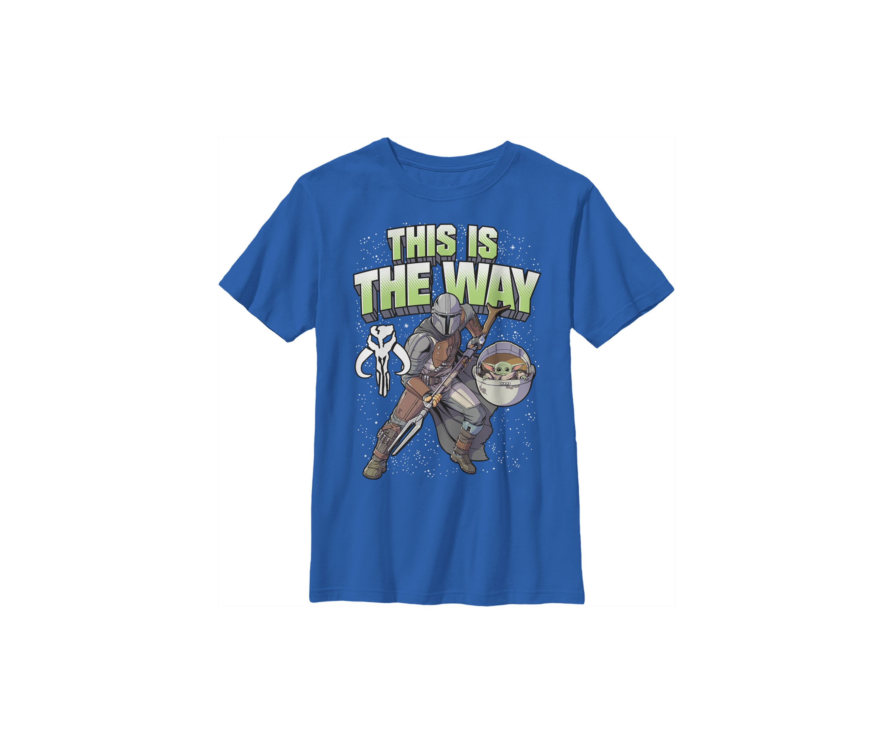 Boys 4-7  The Mando Way Graphic Top