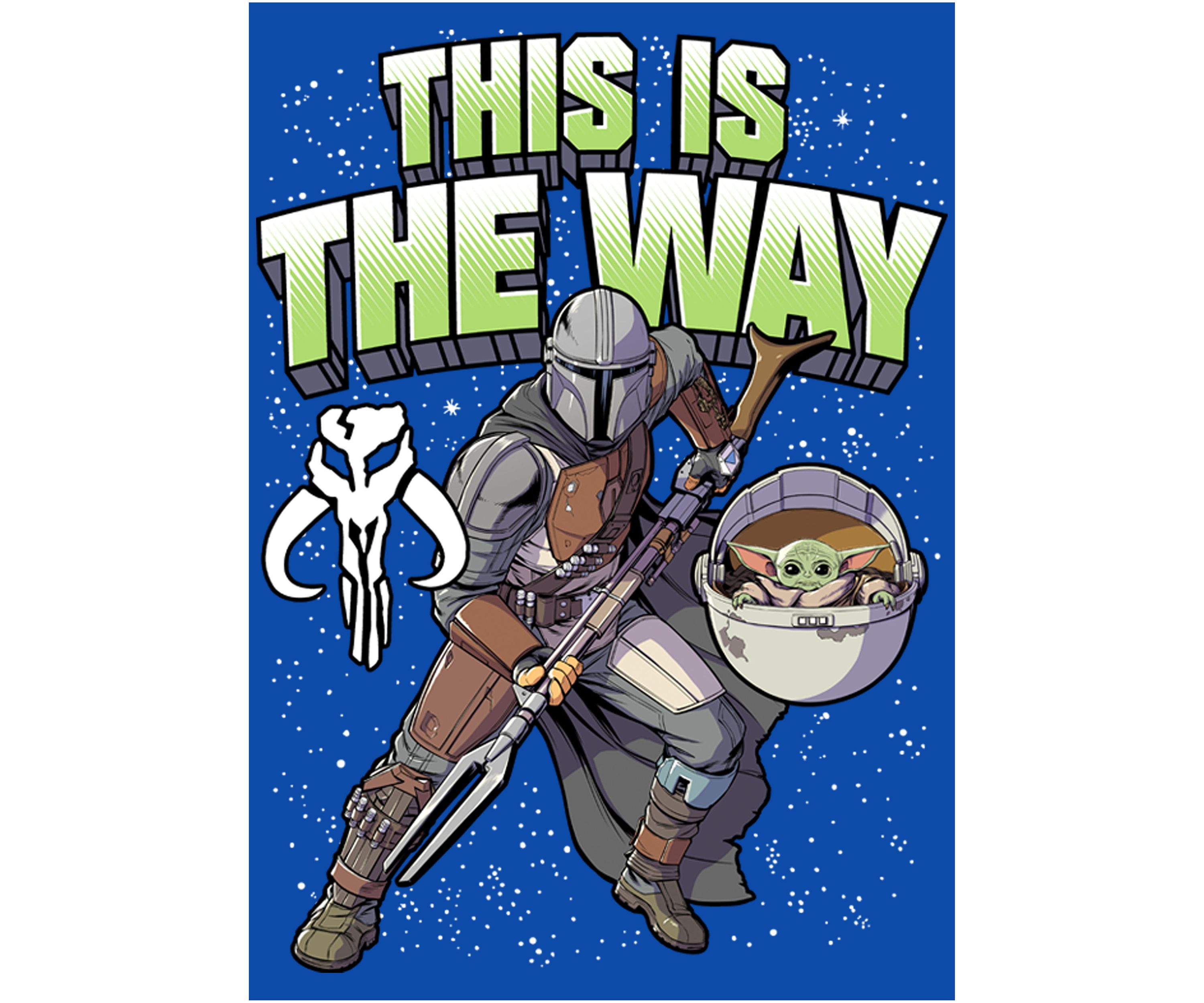 Boys 4-7  The Mando Way Graphic Top