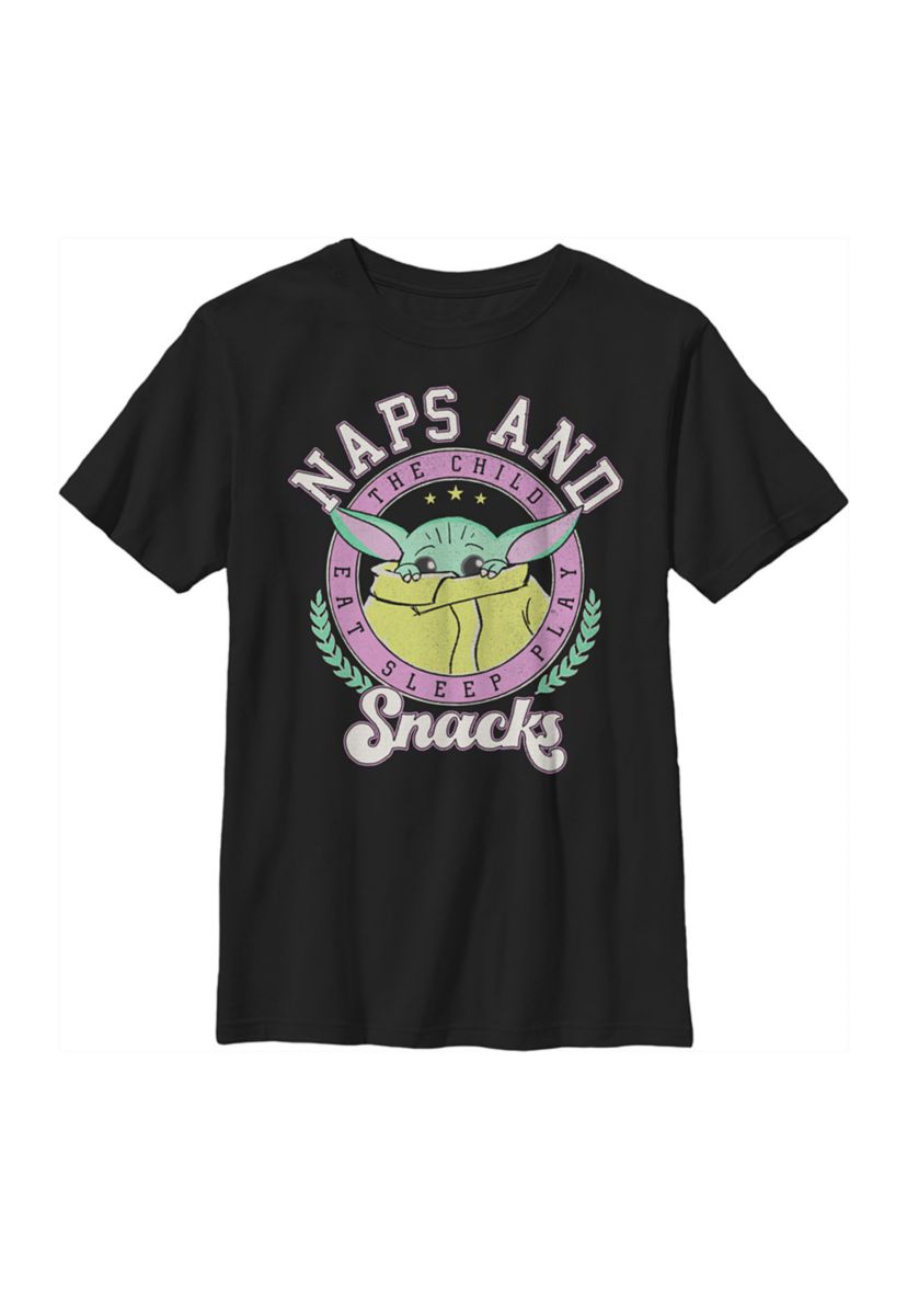 Boys 4-7  Naps and Snacks Graphic Top