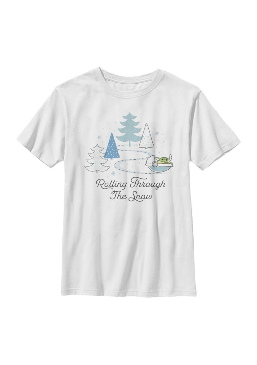 Boys 4-7 Rolling Through the Snow Graphic Top
