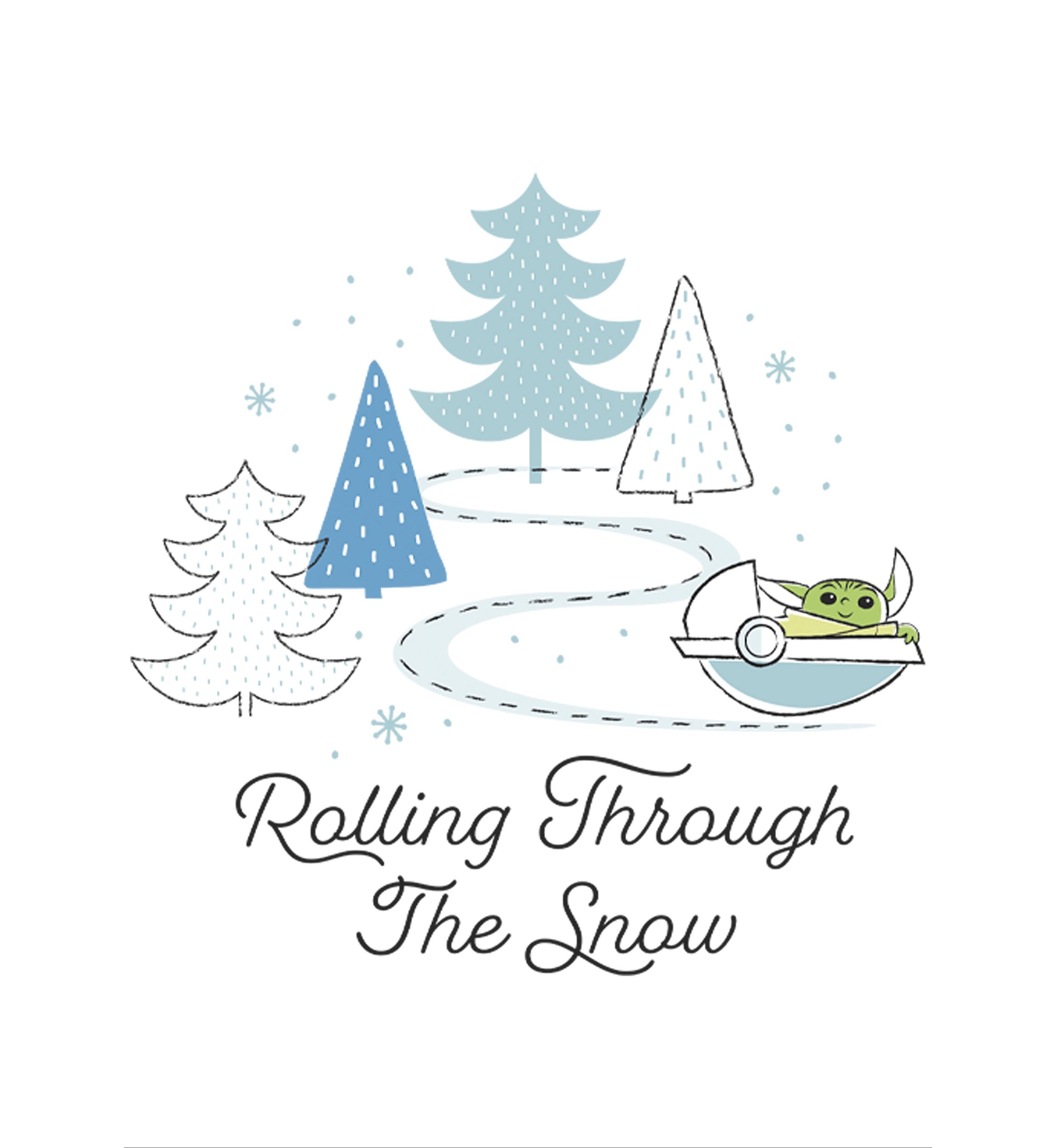 Boys 4-7 Rolling Through the Snow Graphic Top