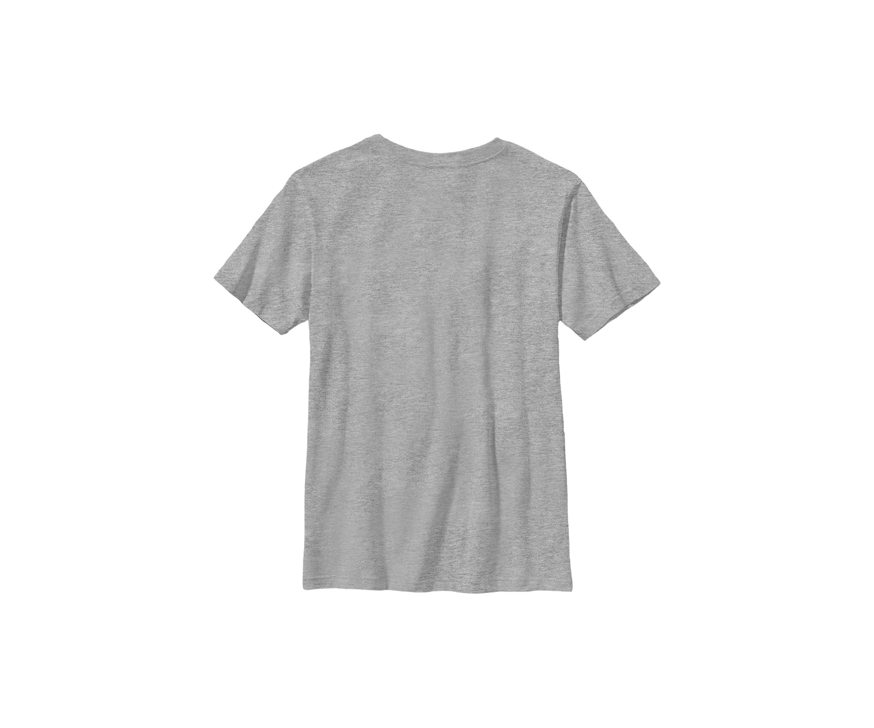 Boys 4-7  Helmet Grid Graphic Top