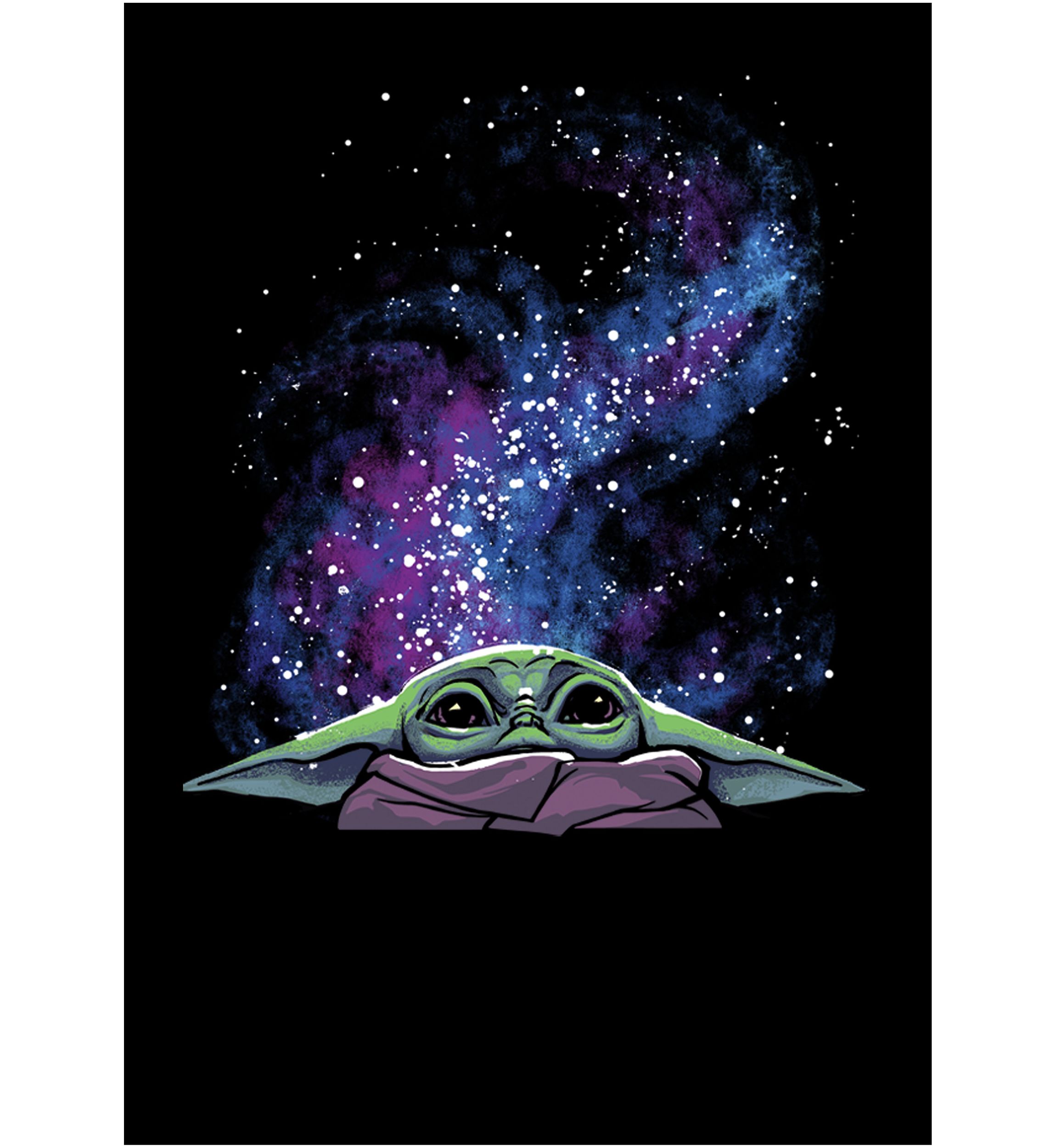 Boys 4-7  Galaxy Child Peek Graphic Top