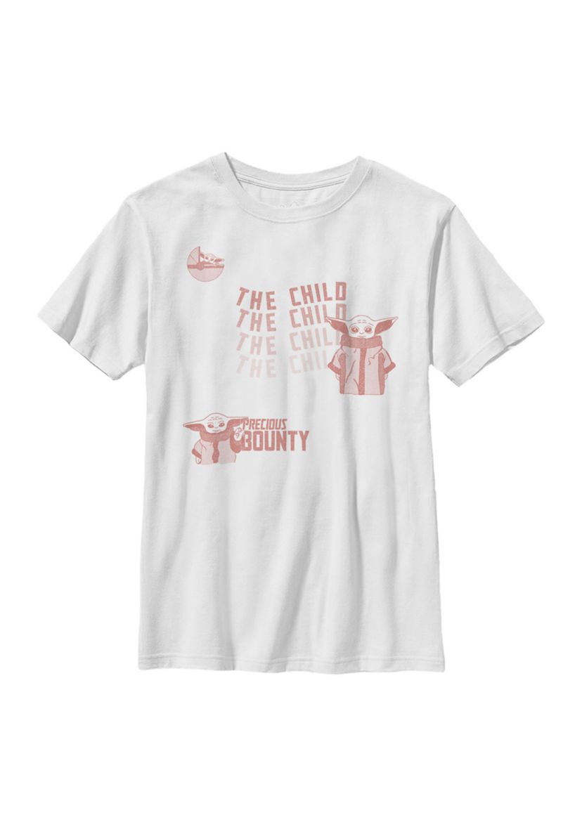 Boys 4-7  Playful Mando Child Graphic Top