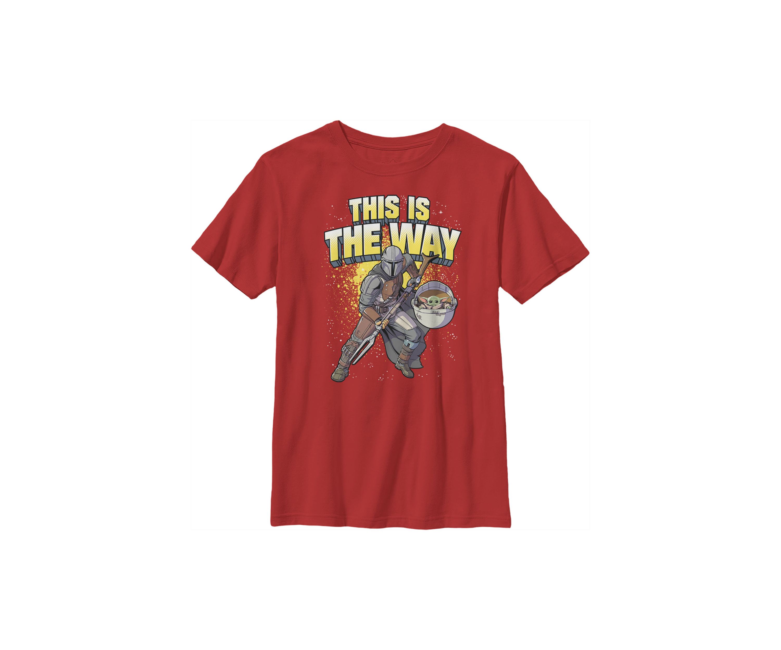 Boys 4-7  Mando Way Graphic Top