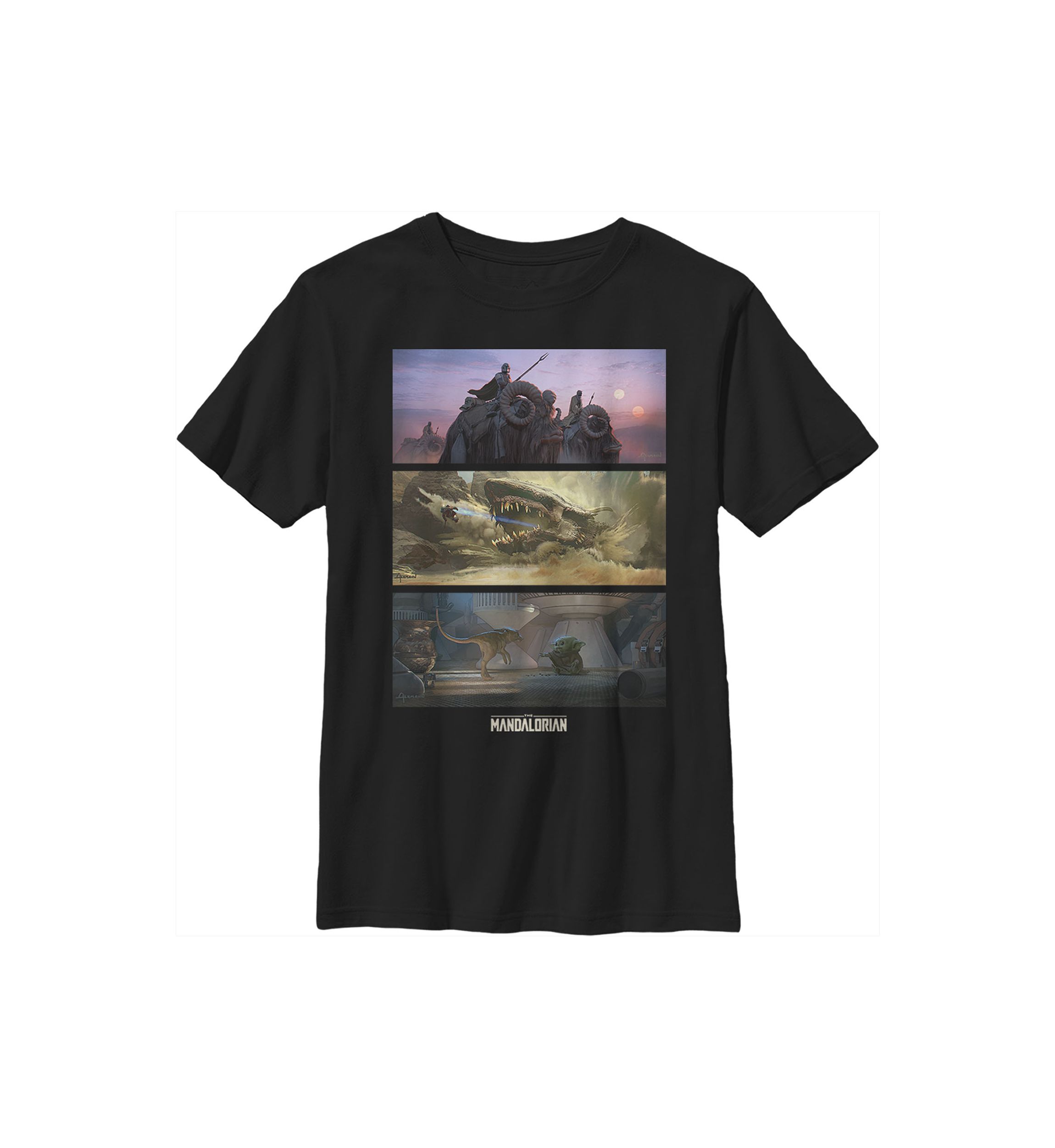 Boys 4-7 Star Wars The Mandalorian Epic Story Graphic T-Shirt